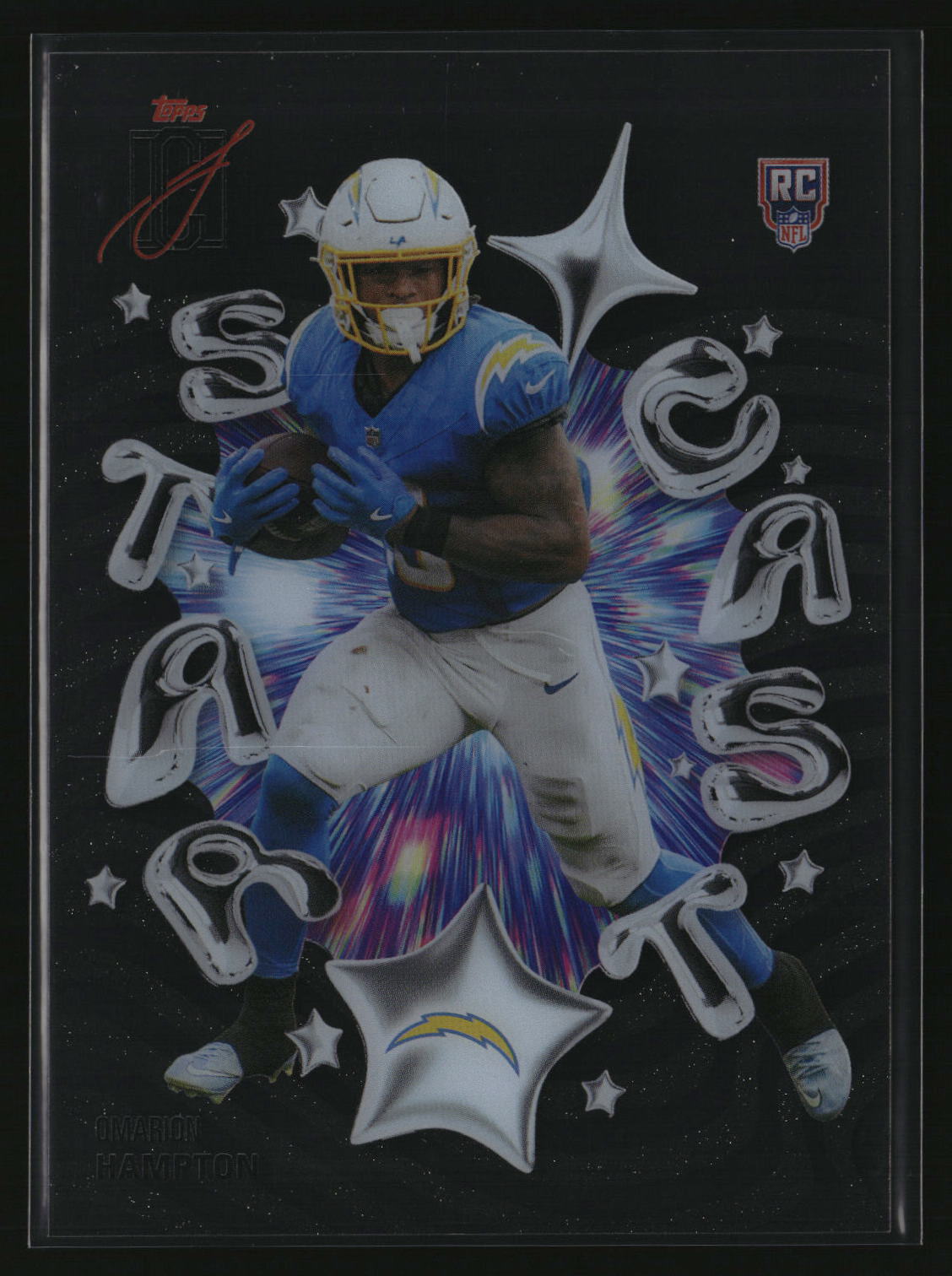 Omarion Hampton 2025 Topps Signature Class Star Cast #SC-6