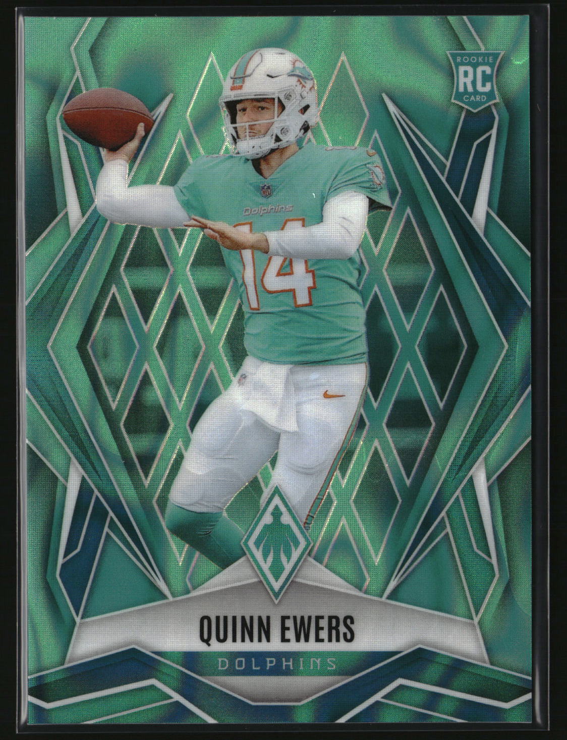 Quinn Ewers 2025 Panini Phoenix Teal Lava Prizm #159 #/175