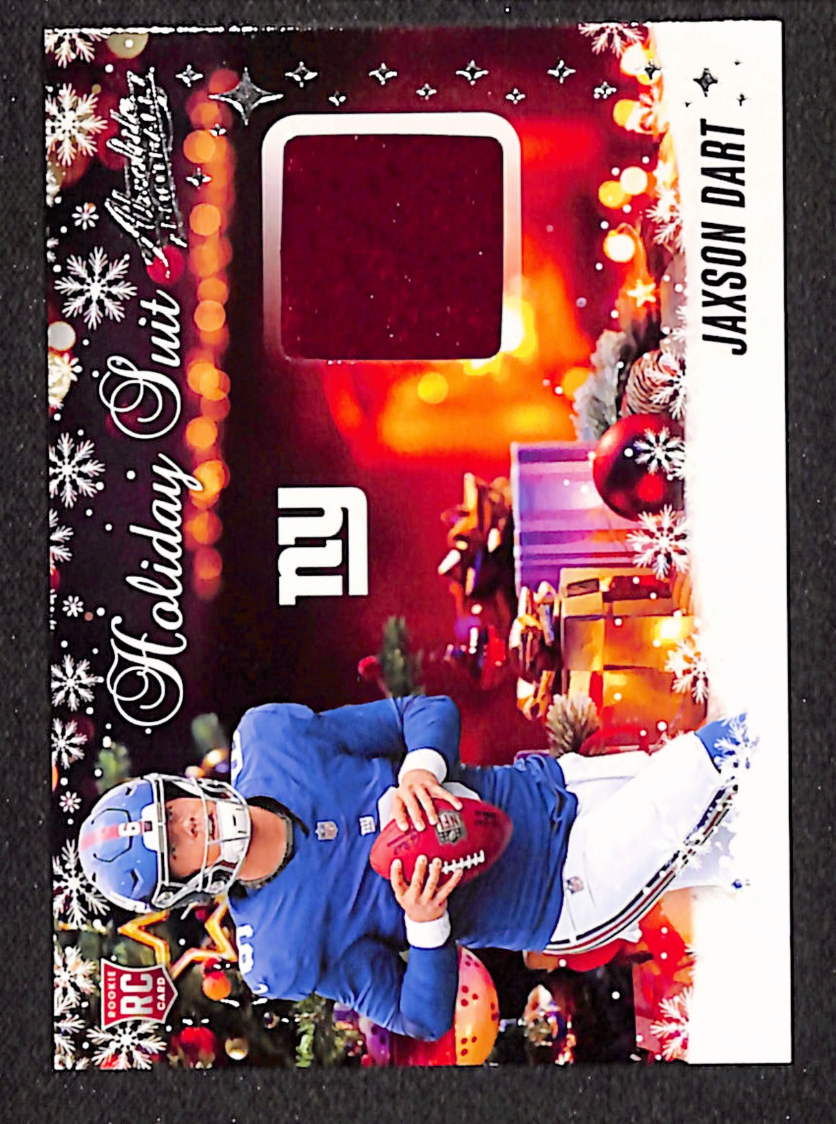 Jaxson Dart 2025 Panini Absolute Holiday Suit #HS-JDT