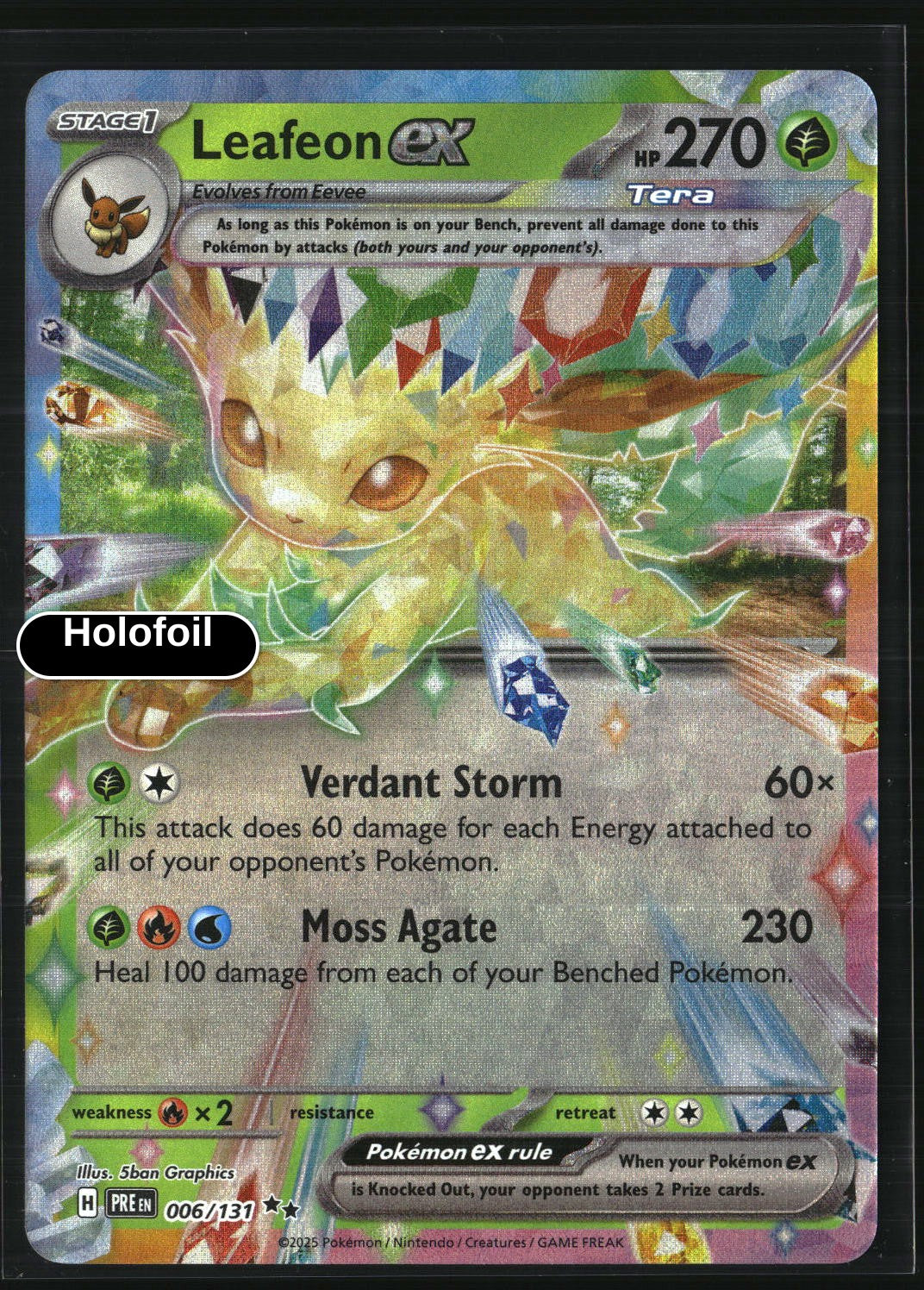 Leafeon ex - 006/131