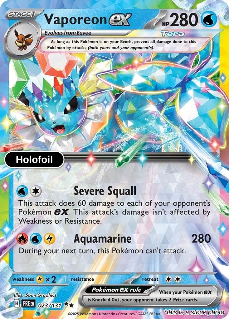 Vaporeon ex - 023/131