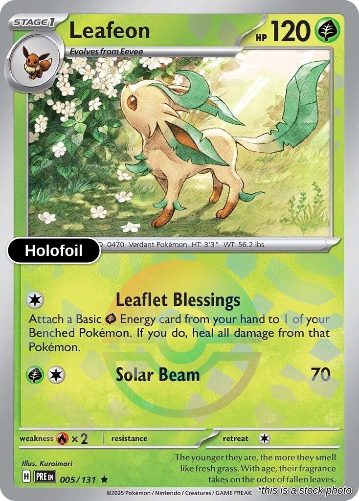Leafeon (Poke Ball Pattern)