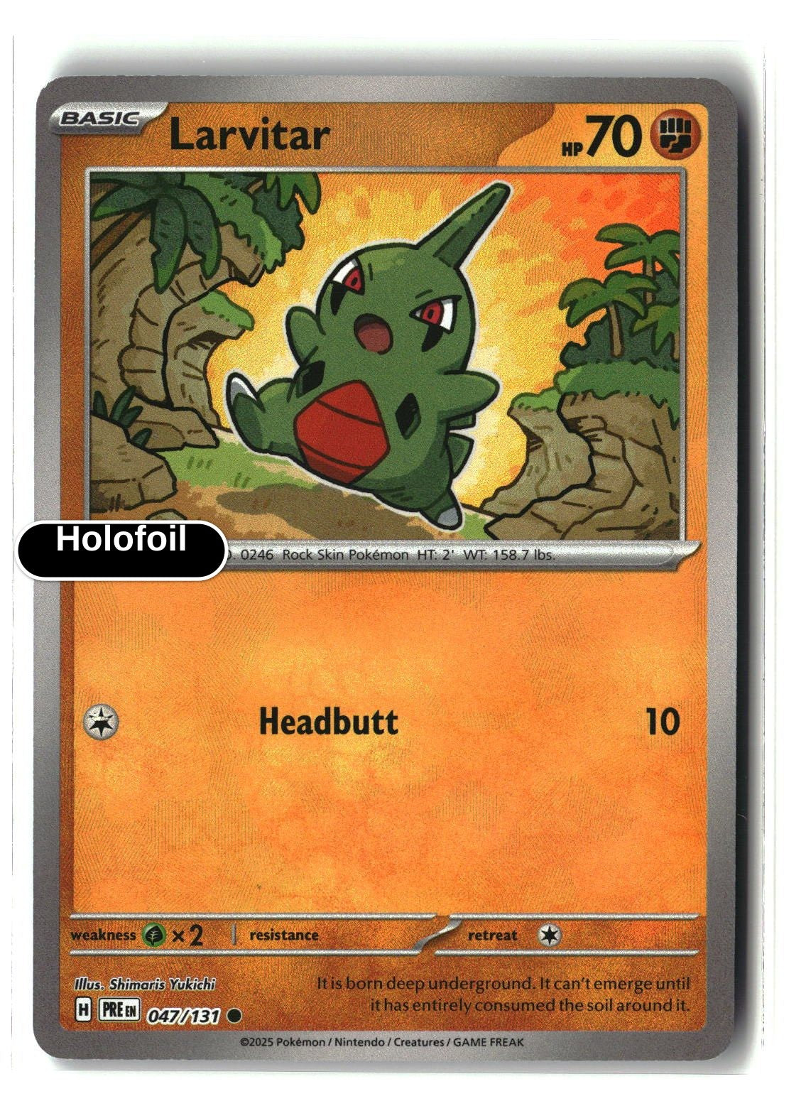 Larvitar (Poke Ball Pattern)