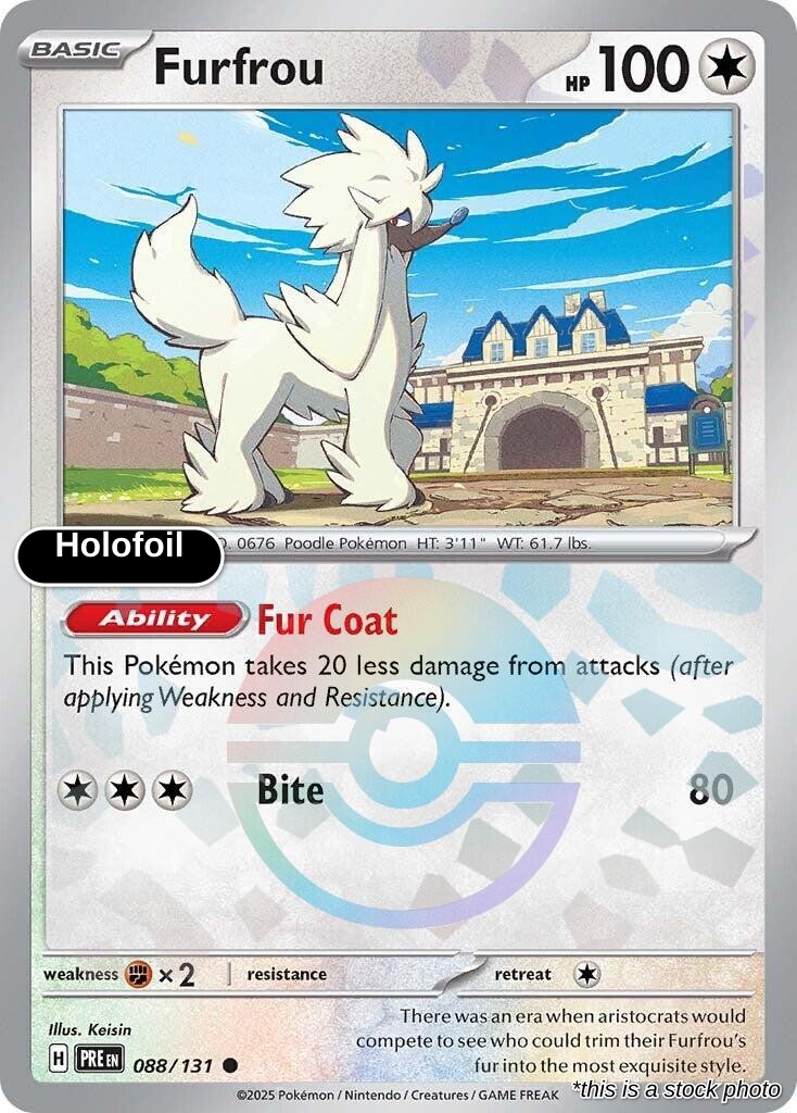 Furfrou (Poke Ball Pattern)