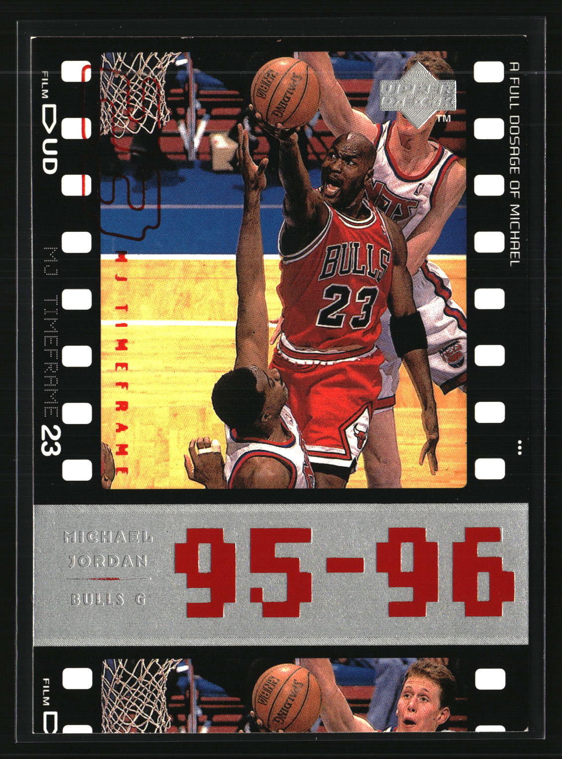 Michael Jordan 1998 Upper Deck Michael Jordan Living Legend #80