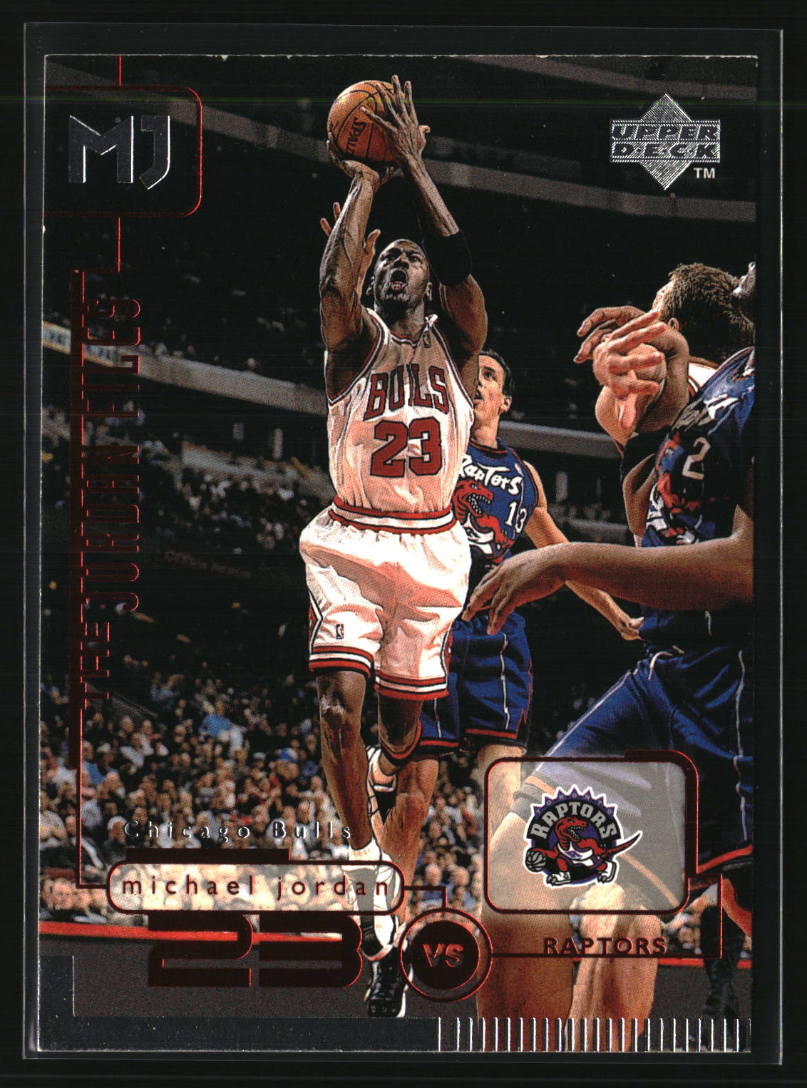 Michael Jordan 1998 Upper Deck Michael Jordan Living Legend #160
