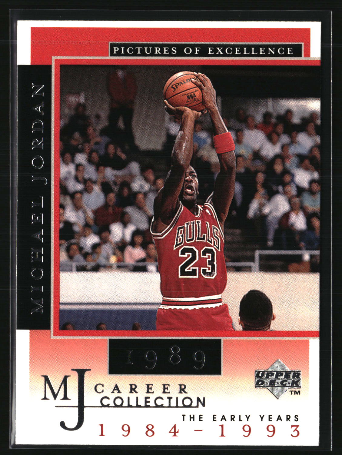 Michael Jordan 1998 Upper Deck Michael Jordan Career Collection #6