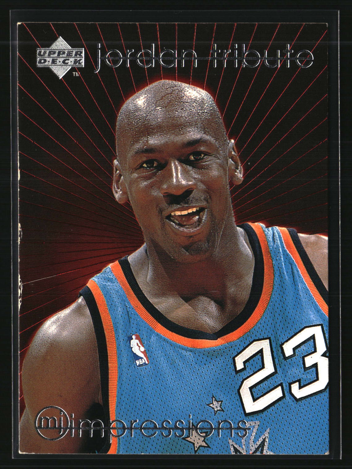 Michael Jordan 1997-98 Upper Deck Michael Jordan Tribute #MJ60