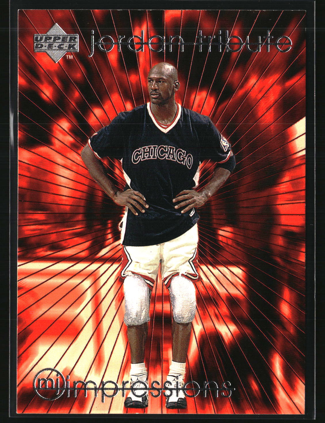Michael Jordan 1997-98 Upper Deck Michael Jordan Tribute #MJ56