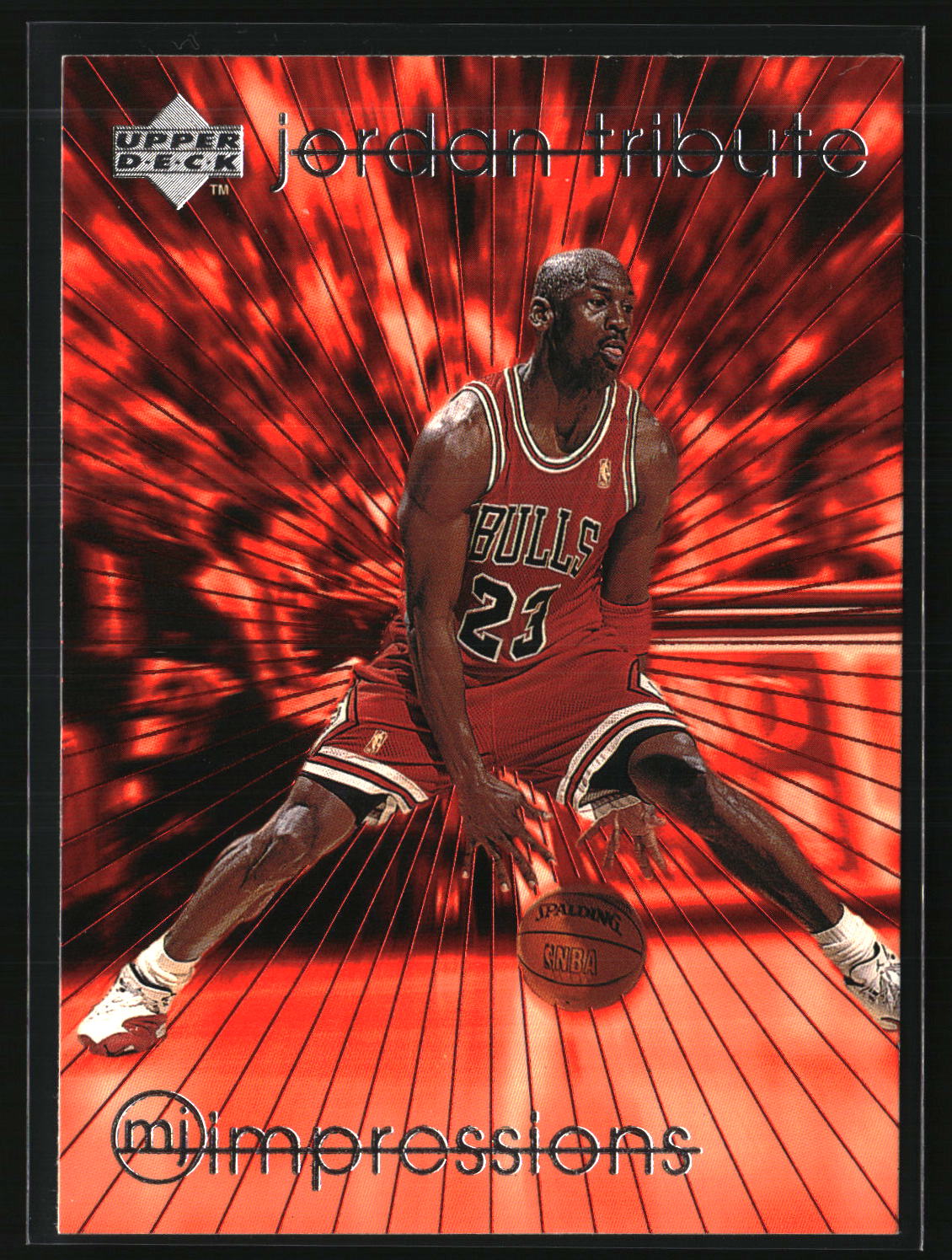 Michael Jordan 1997-98 Upper Deck Michael Jordan Tribute #MJ43