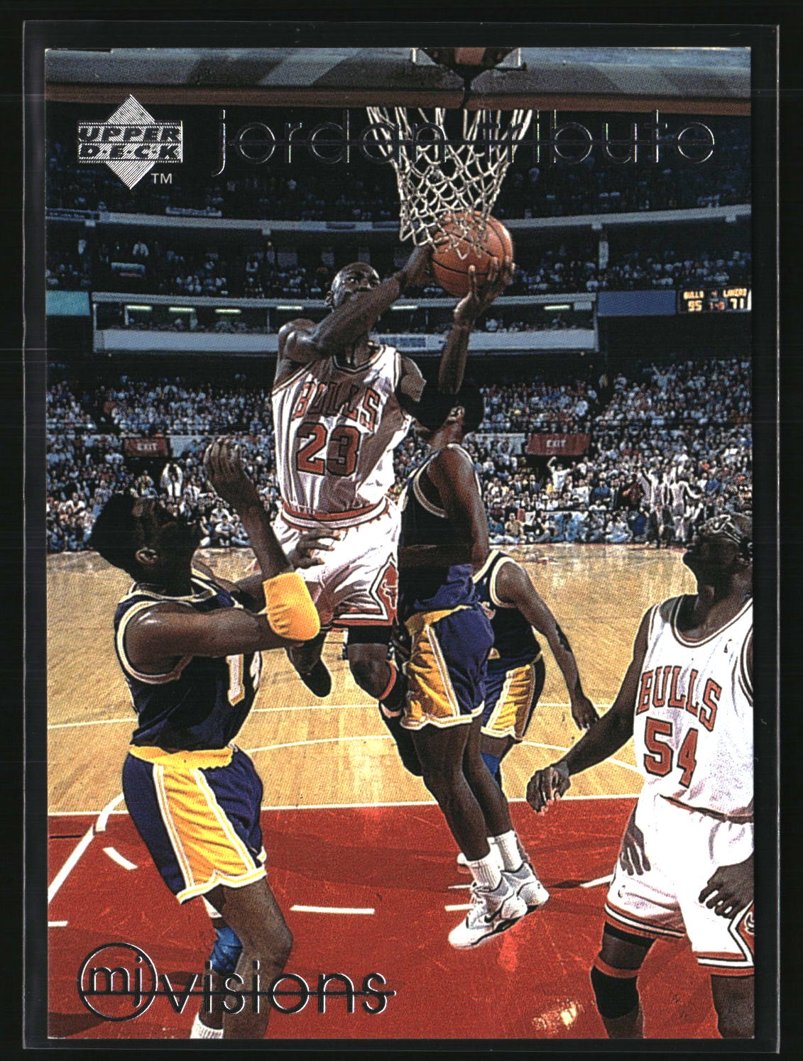 Michael Jordan 1997-98 Upper Deck Michael Jordan Tribute #MJ18