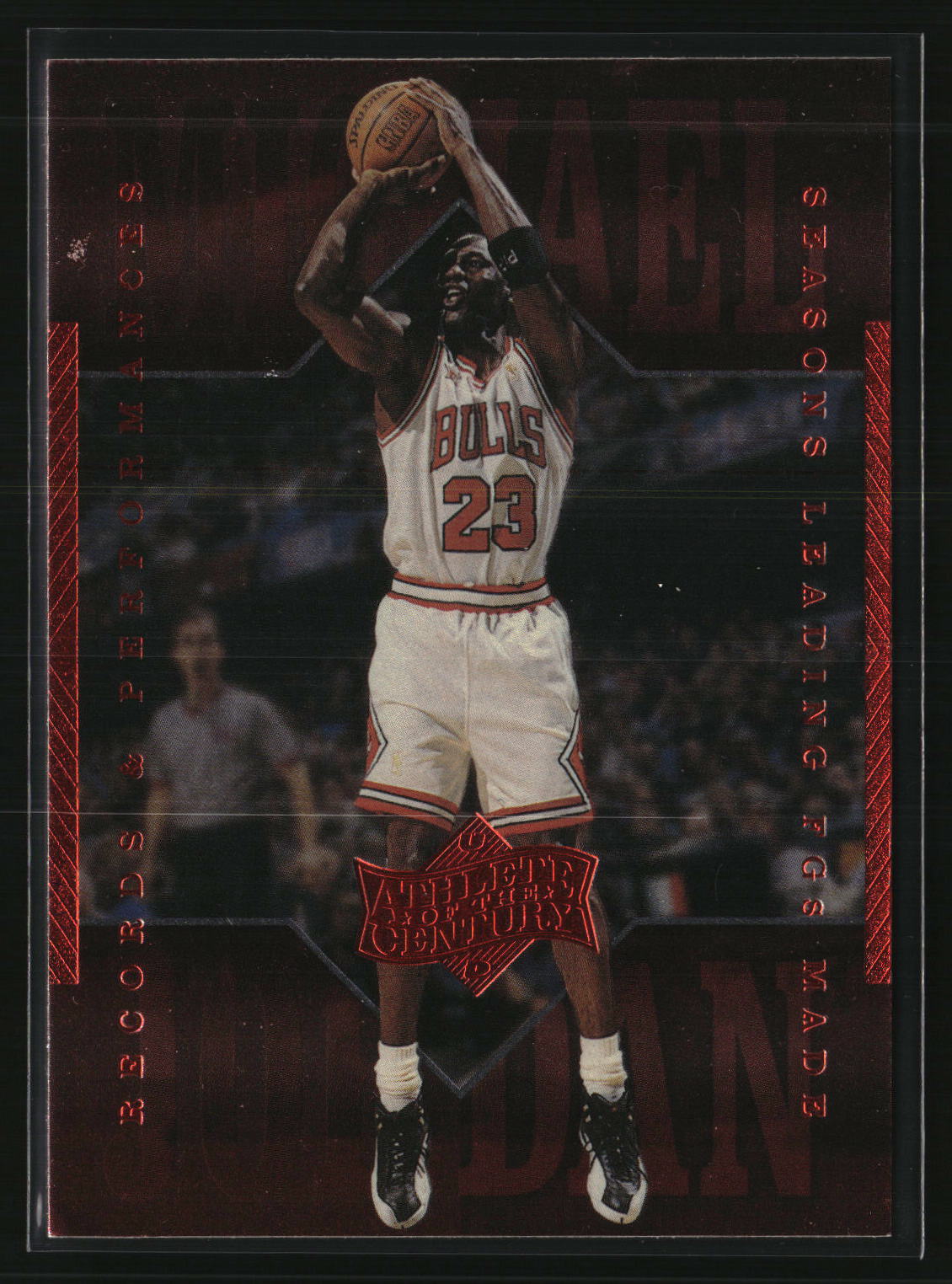Michael Jordan 1999 Upper Deck Michael Jordan Athlete of the Century #74