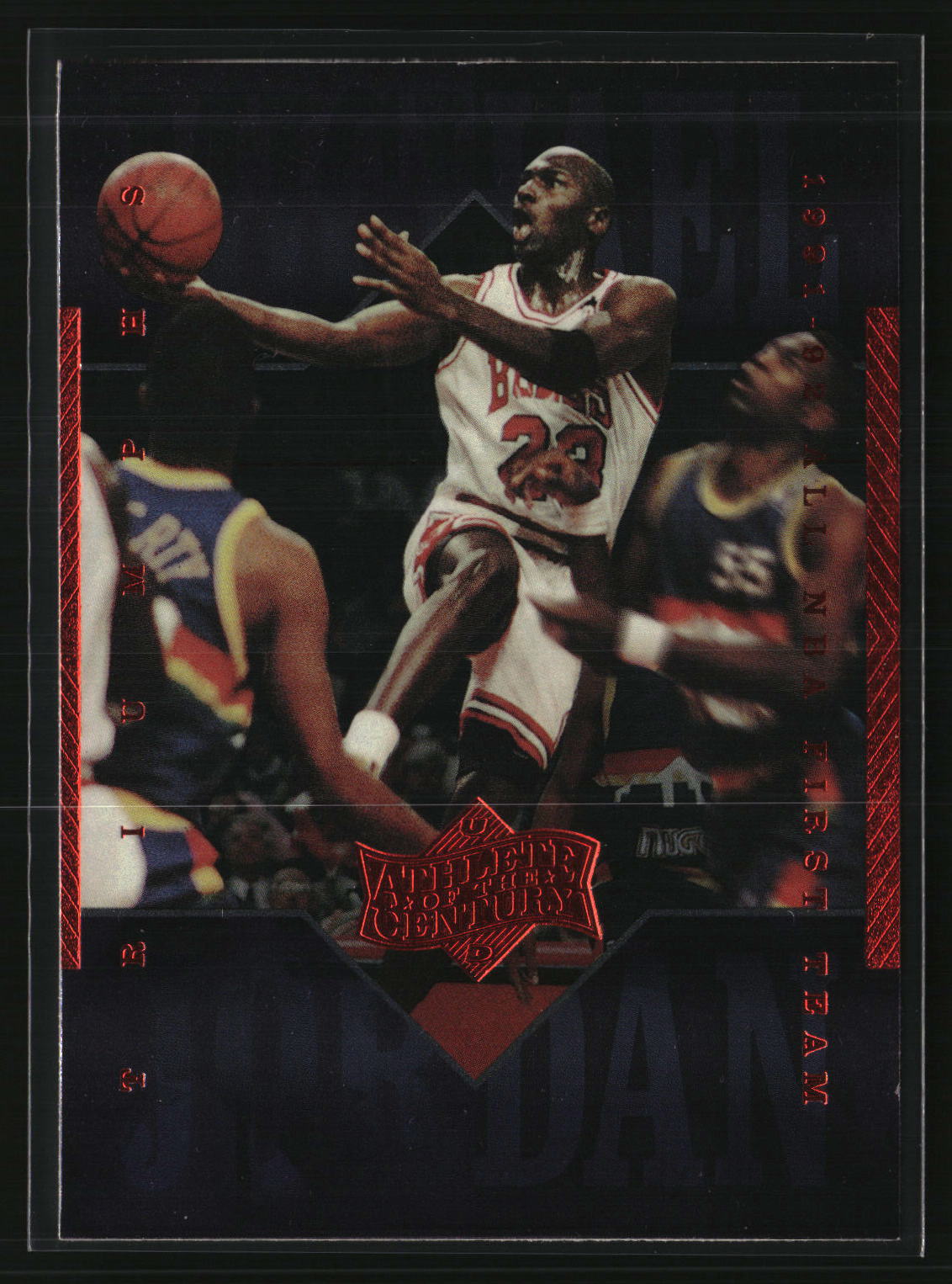 Michael Jordan 1999 Upper Deck Michael Jordan Athlete of the Century #60