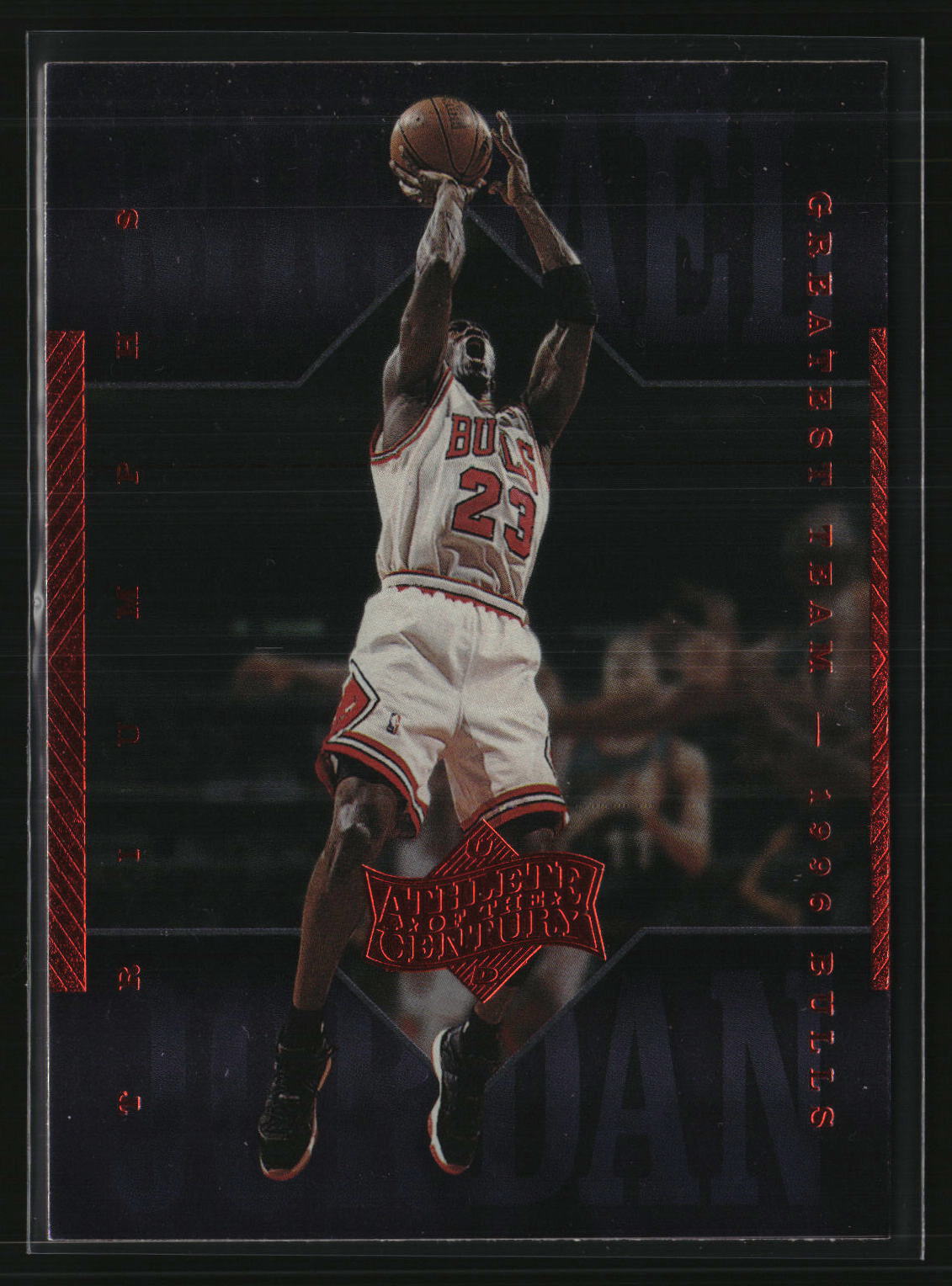 Michael Jordan 1999 Upper Deck Michael Jordan Athlete of the Century #27