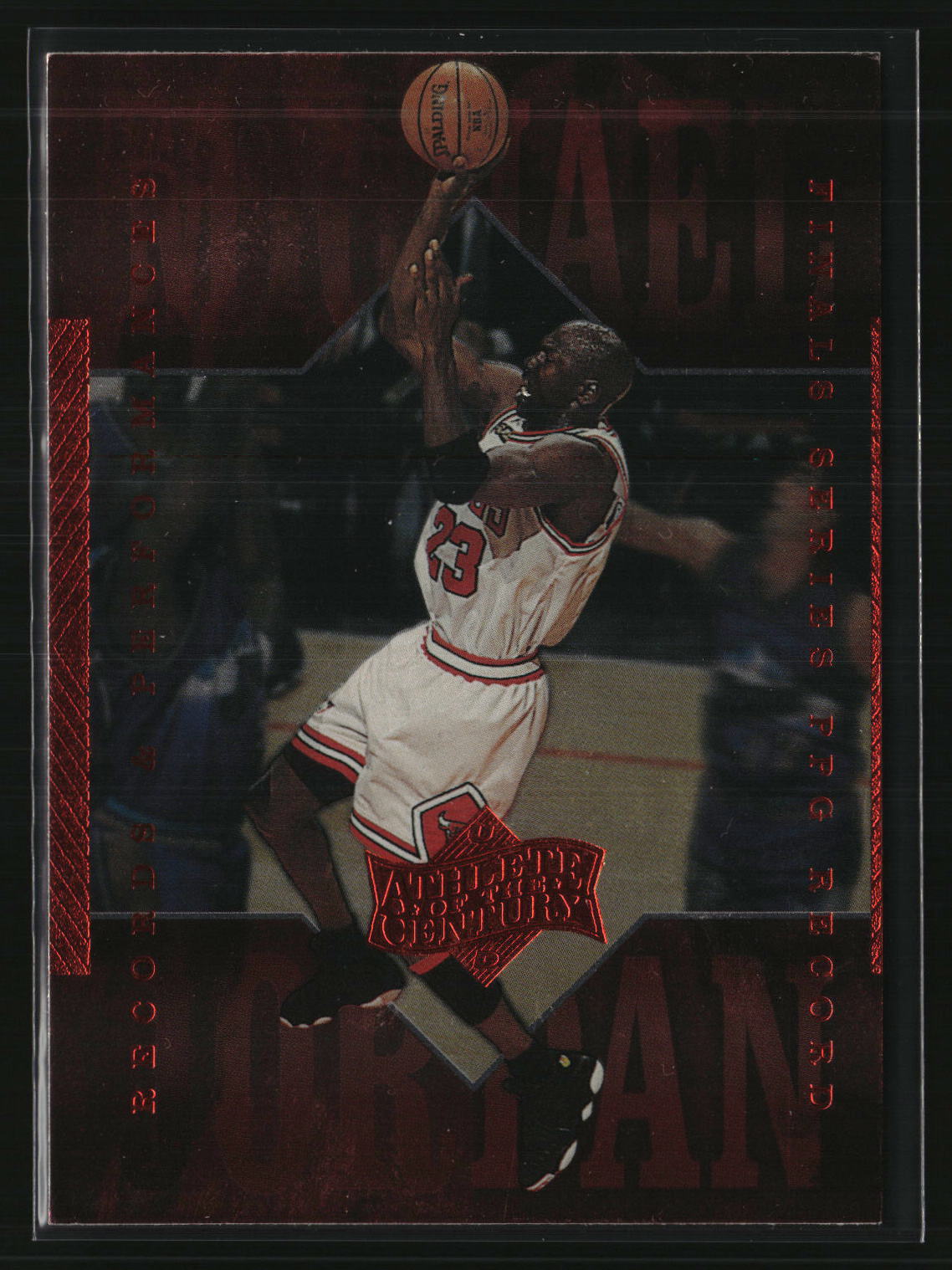 Michael Jordan 1999 Upper Deck Michael Jordan Athlete of the Century #47