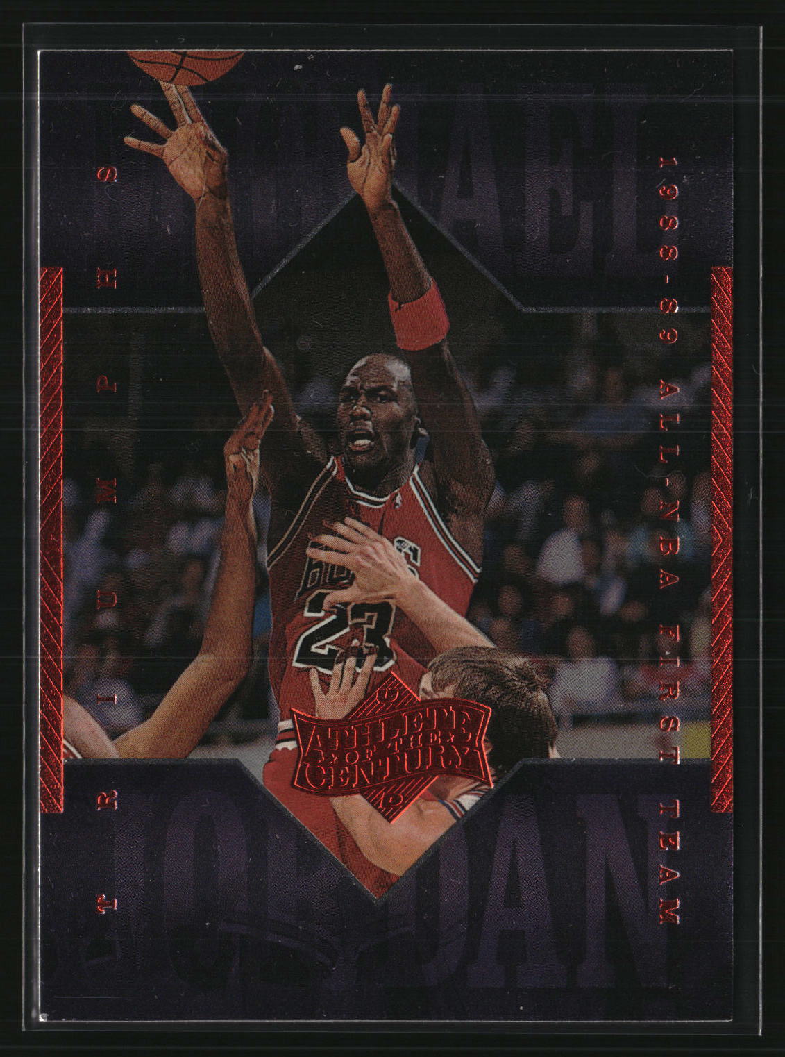 Michael Jordan 1999 Upper Deck Michael Jordan Athlete of the Century #75