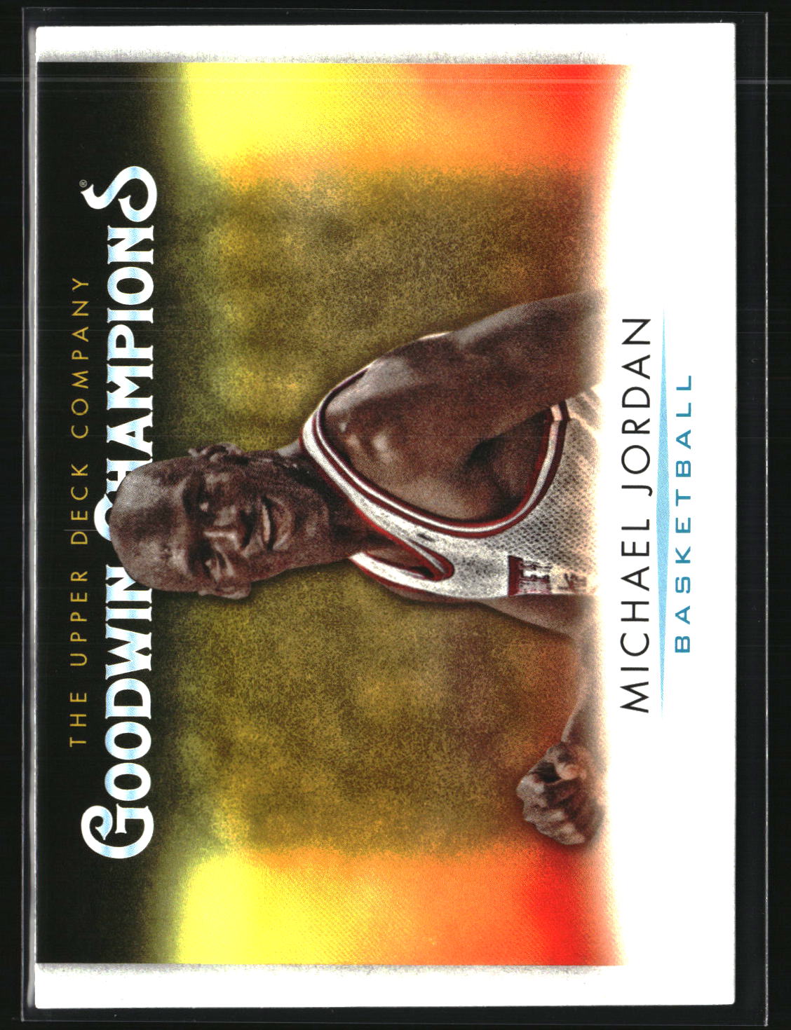 Michael Jordan 2021 Upper Deck Goodwin Champions Turquoise #61