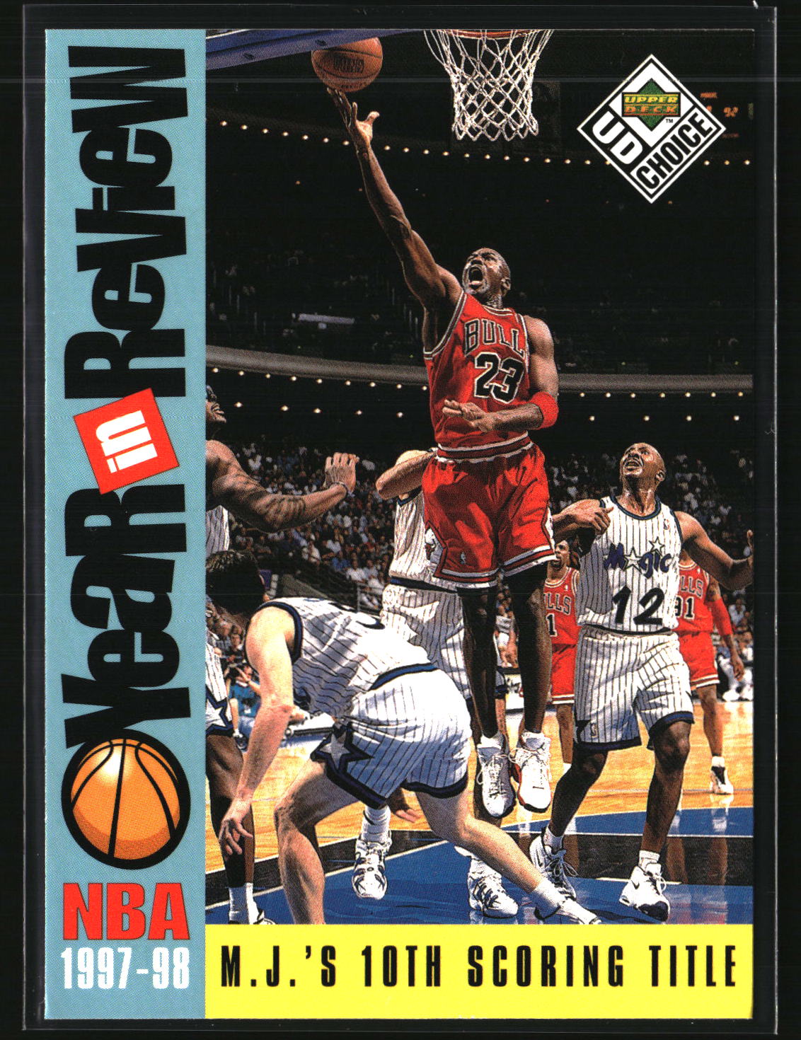 Michael Jordan 1998-99 UD Choice #189
