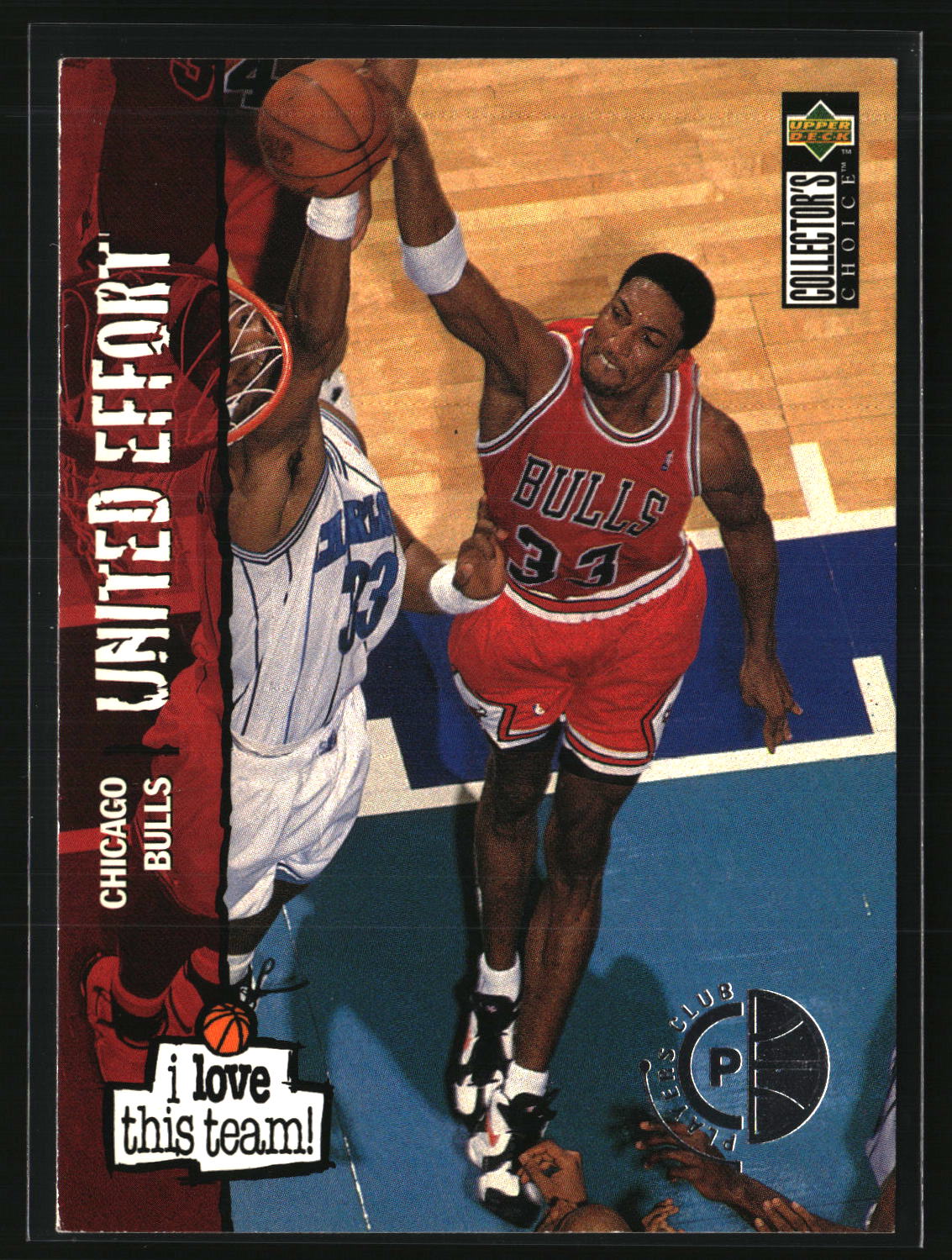 Scottie Pippen 1995-96 Collector's Choice Player's Club #369