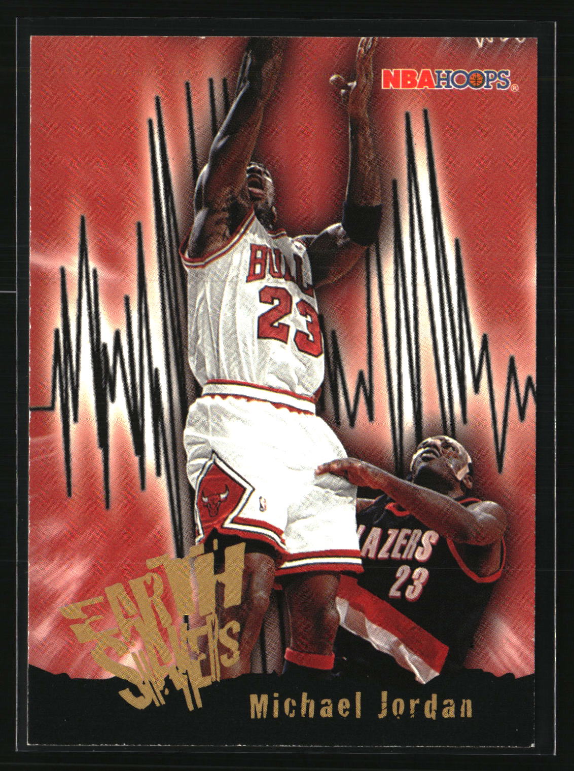 Michael Jordan 1995-96 Hoops #358