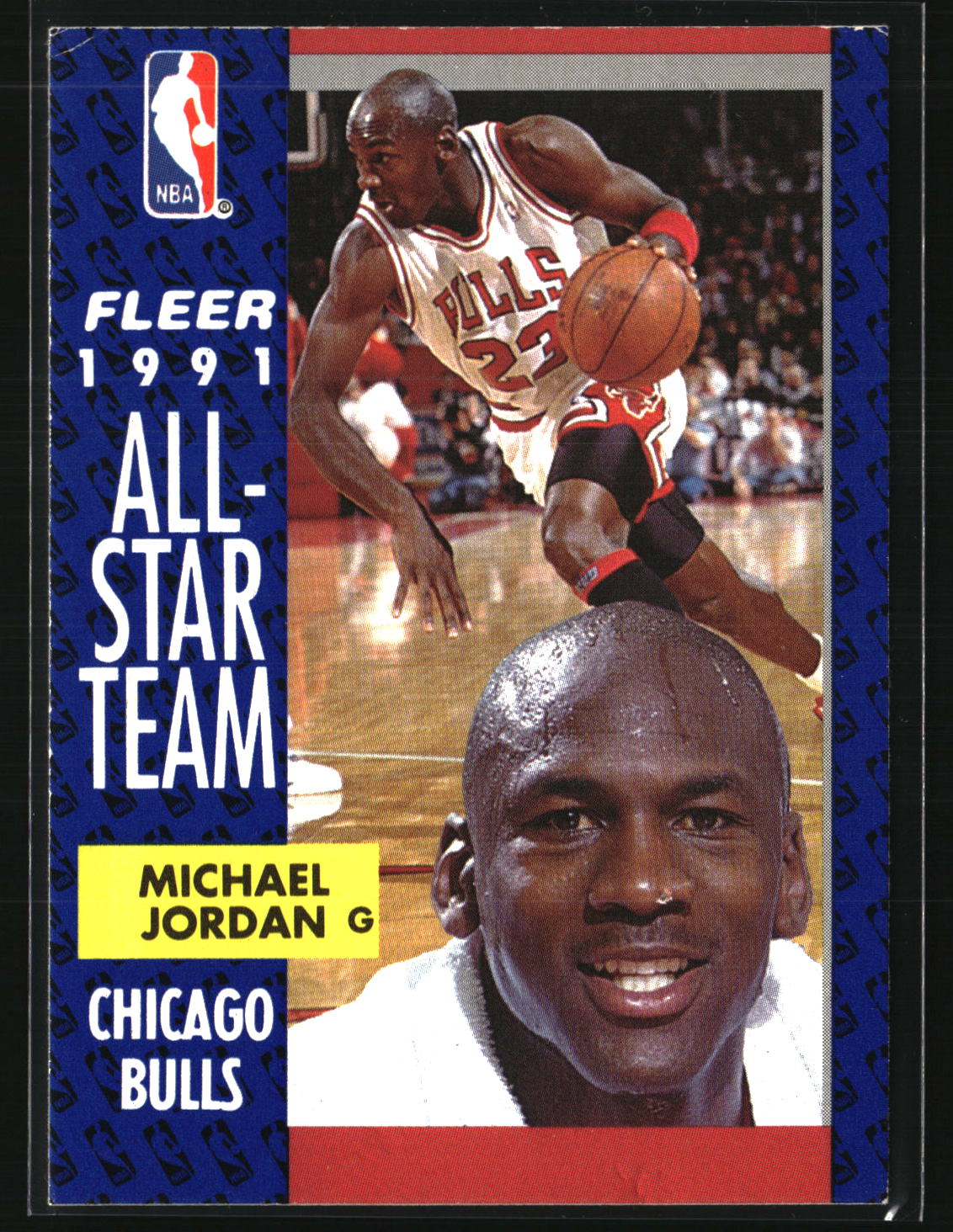 Michael Jordan 1991-92 Fleer #211