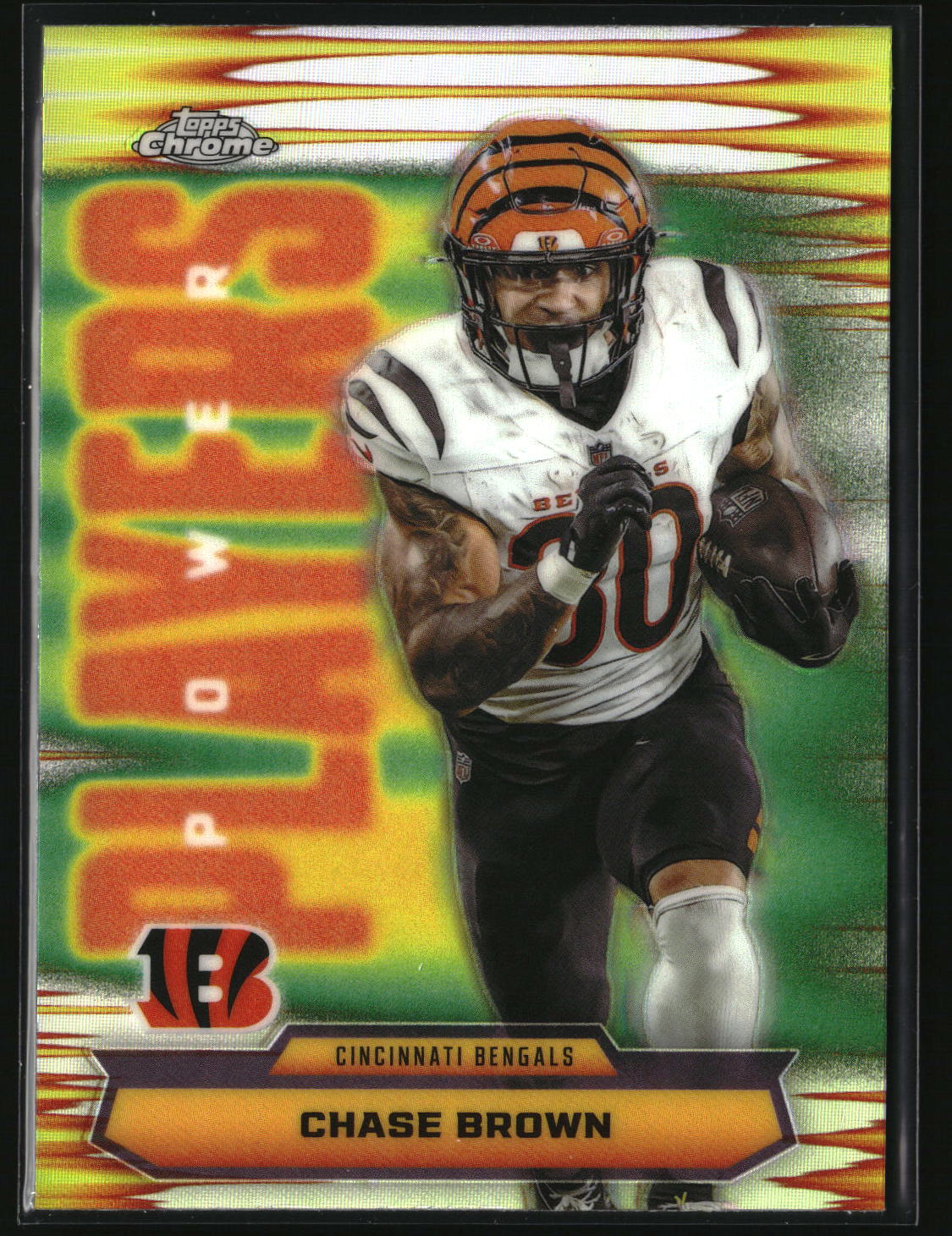 Caleb Williams 2025 Topps Chrome Power Players Refractor #PP-7