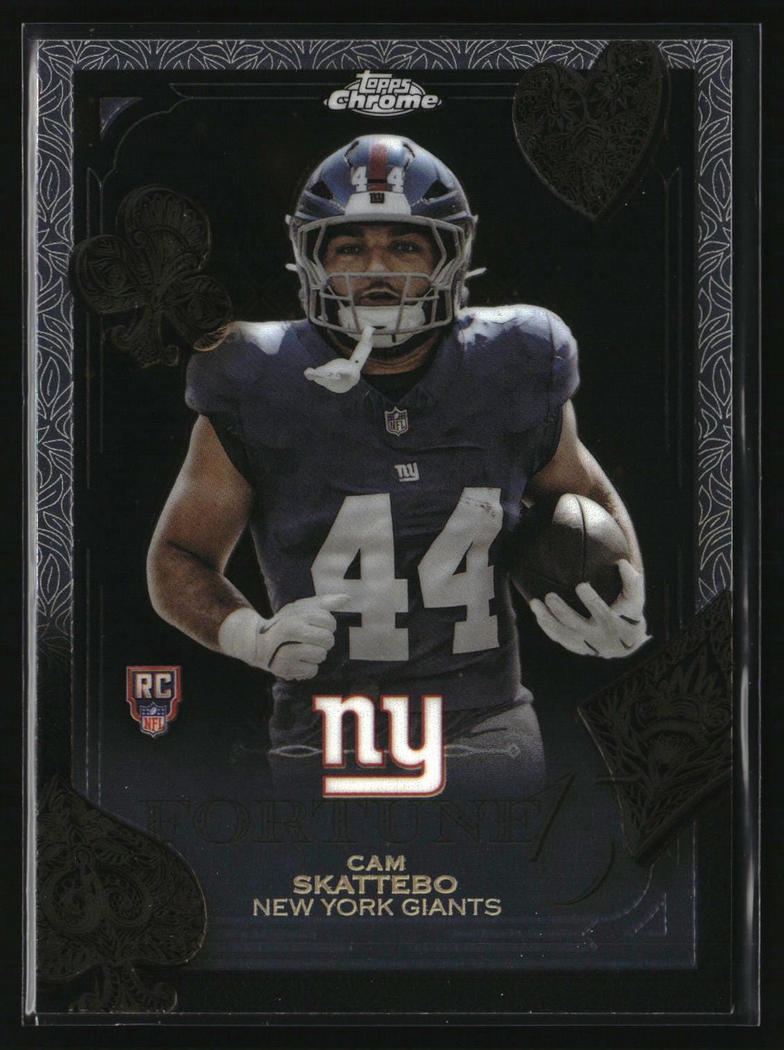 Cam Skattebo 2025 Topps Chrome Fortune 15 #F15-27
