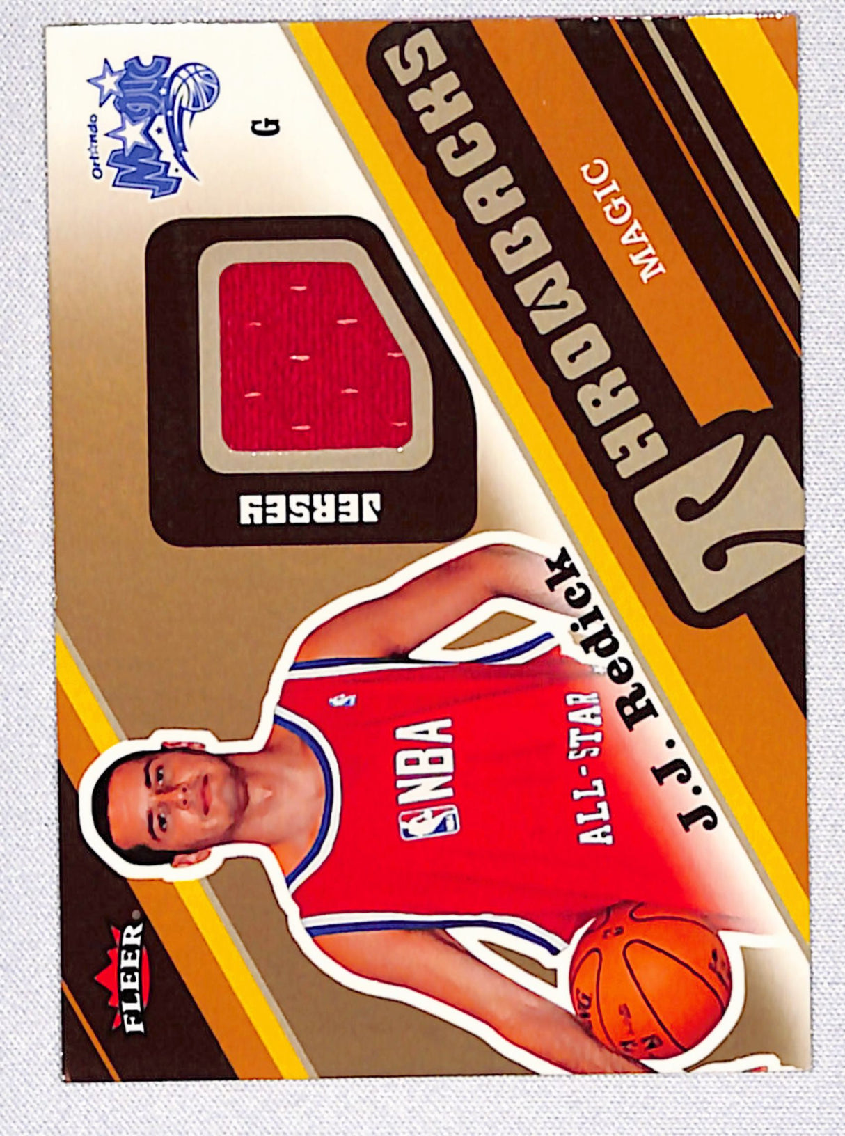 J.J. Redick 2006-07 Fleer Throwbacks #T-JR
