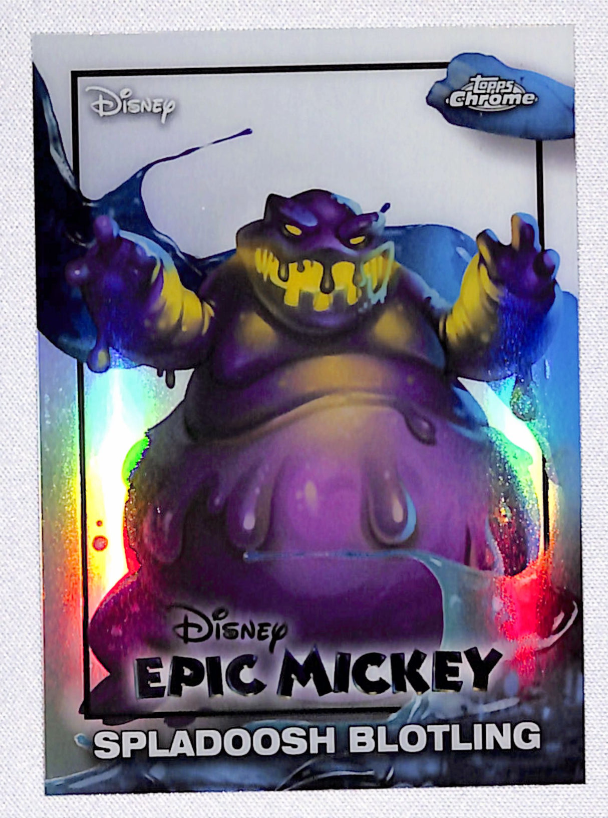 Spladoosh Blotling 2026 Topps Disney Neon Epic Mickey #EM-17