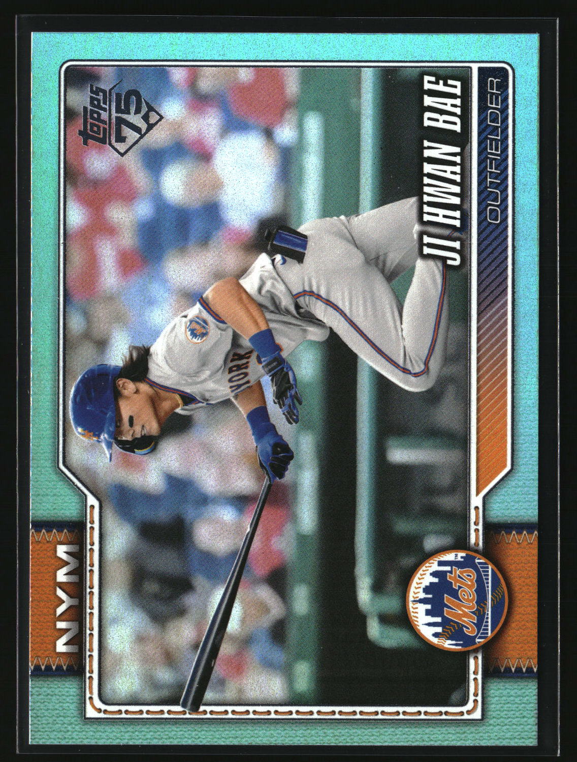 Ji Hwan Bae 2026 Topps Aqua Rainbow Foil #563