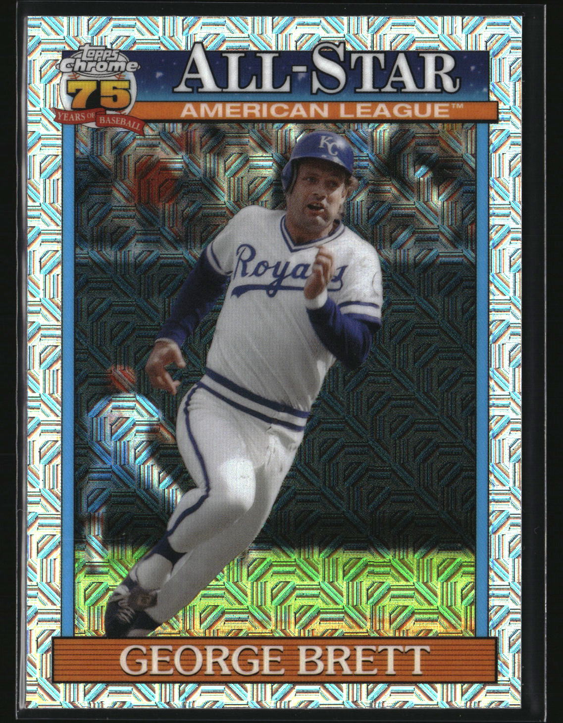 George Brett 2026 Topps Mojo Refractor #91ASC-5