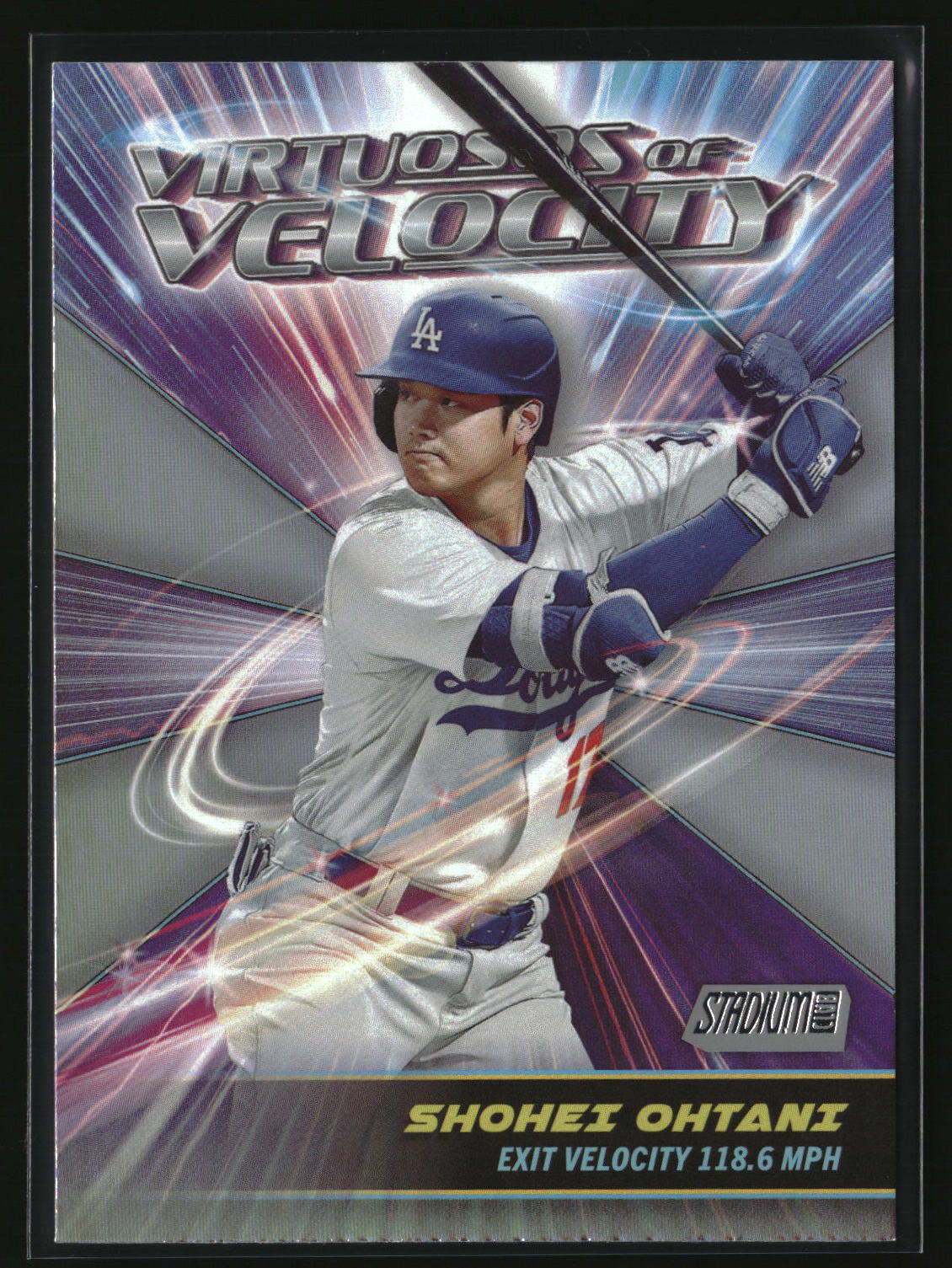 Shohei Ohtani 2024 Stadium Club Virtuosos of Velocity #VV-5