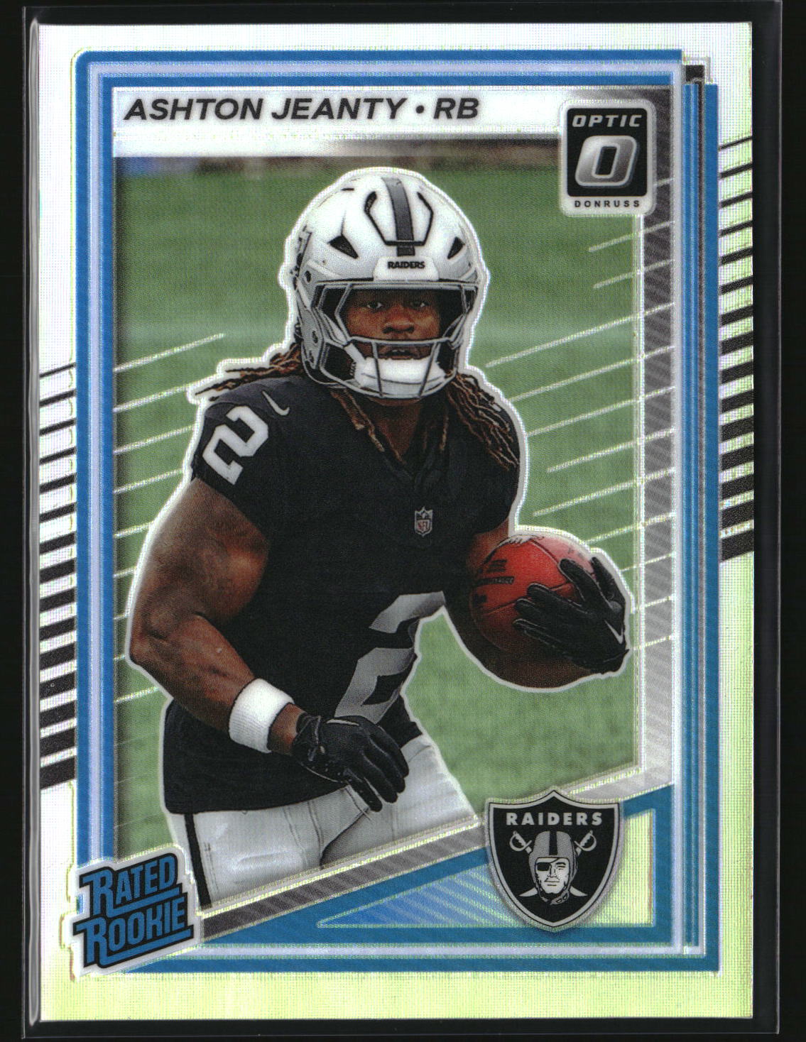 Ashton Jeanty 2025 Donruss Optic Holo #202