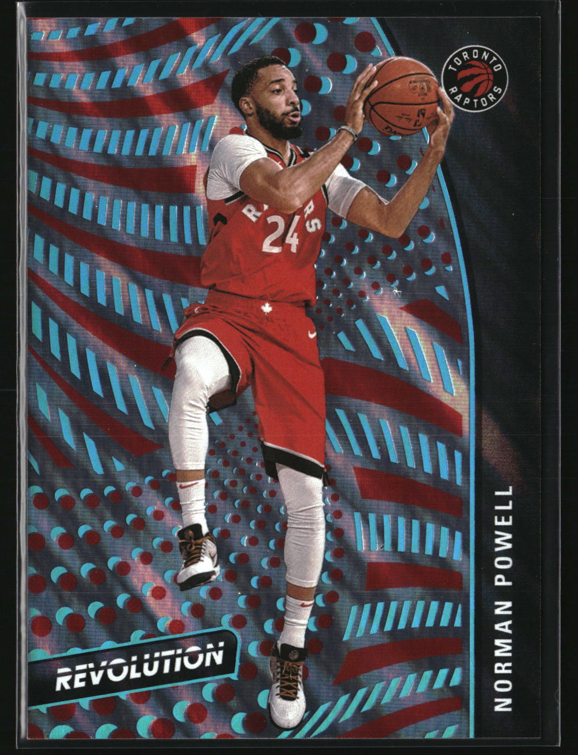 Norman Powell 2020-21 Panini Revolution Lava #13 #/10
