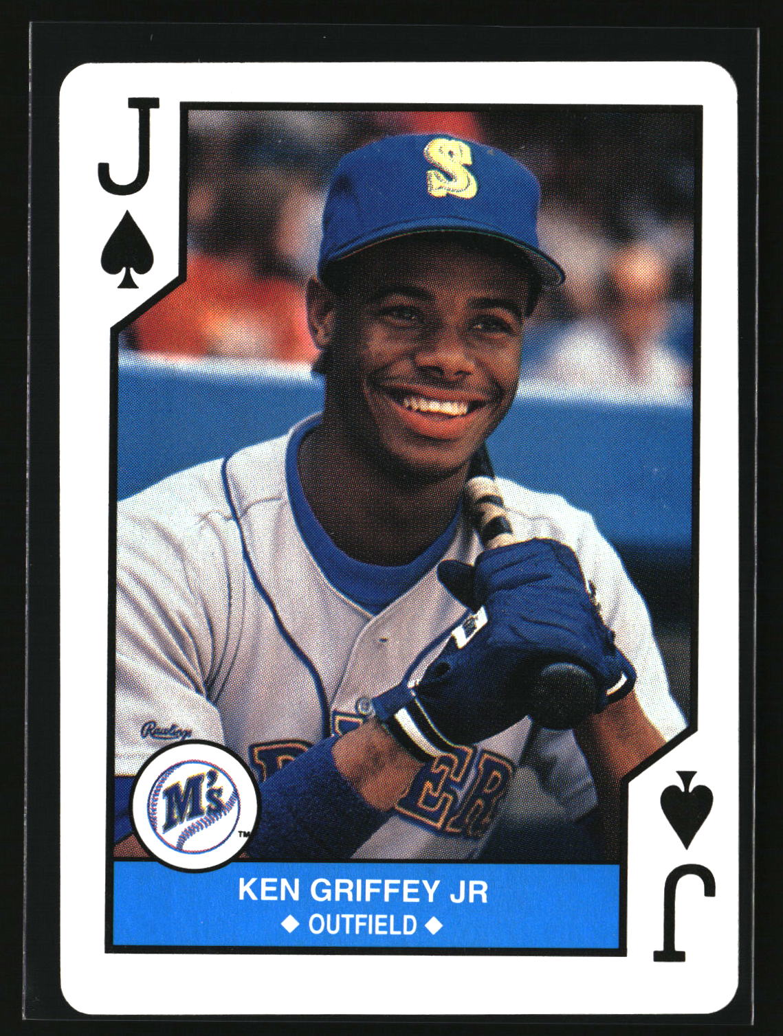 Ken Griffey Jr. 1990 U.S. Playing Card Co. All-Stars Playing Cards #J♠