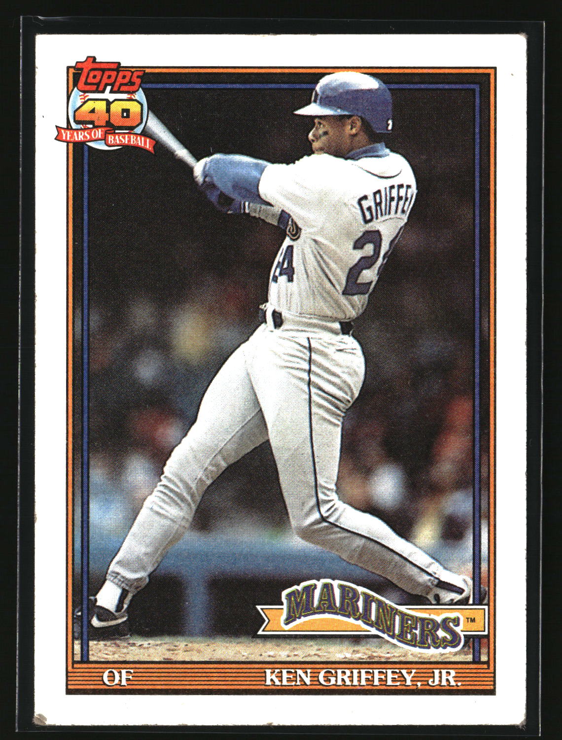 Ken Griffey, Jr. 1991 Topps #790