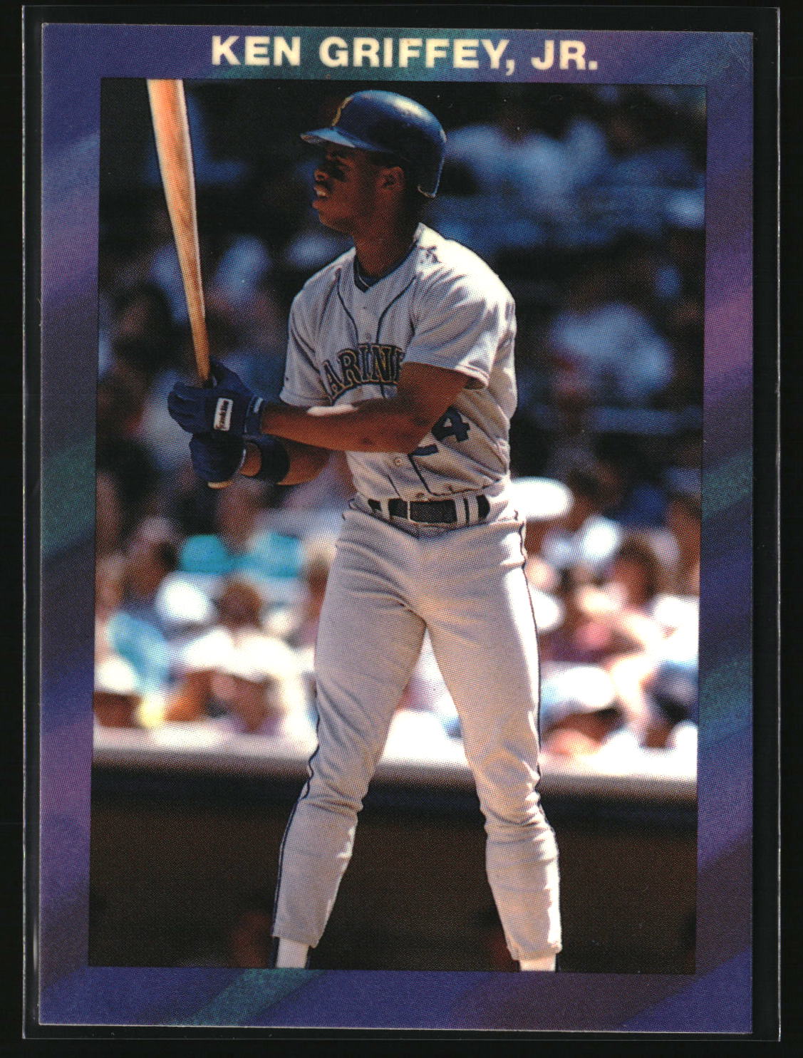 Ken Griffey, Jr. 1990 Ken Griffey Jr. Blue Border (unlicensed) #NNO