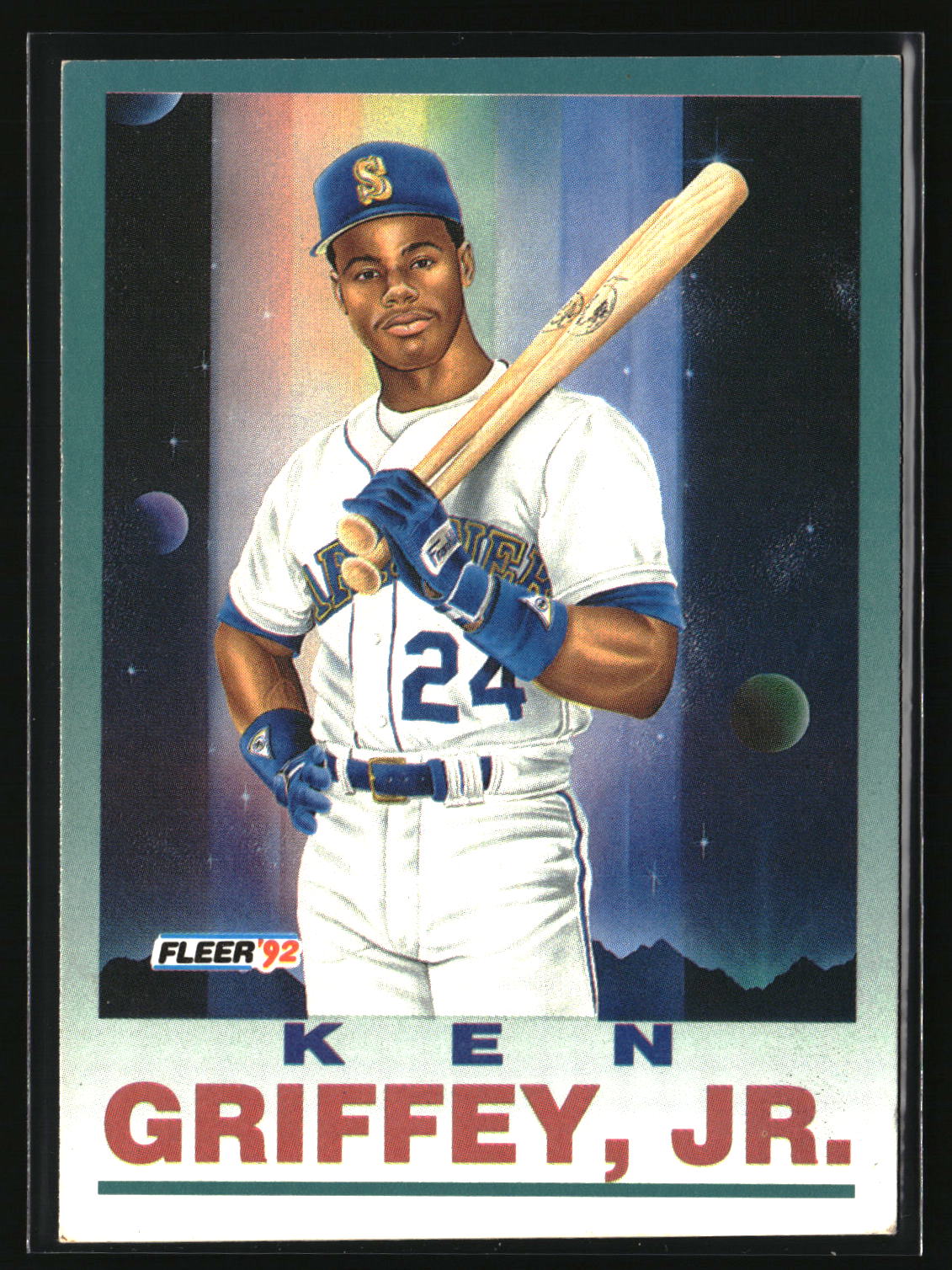 Ken Griffey, Jr. 1992 Fleer #709