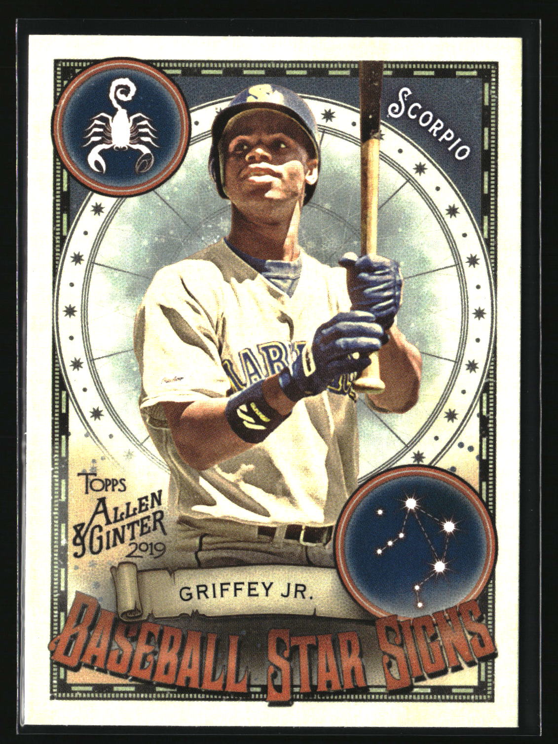 Ken Griffey Jr. 2019 Topps Allen & Ginter Baseball Star Signs #BSS-24