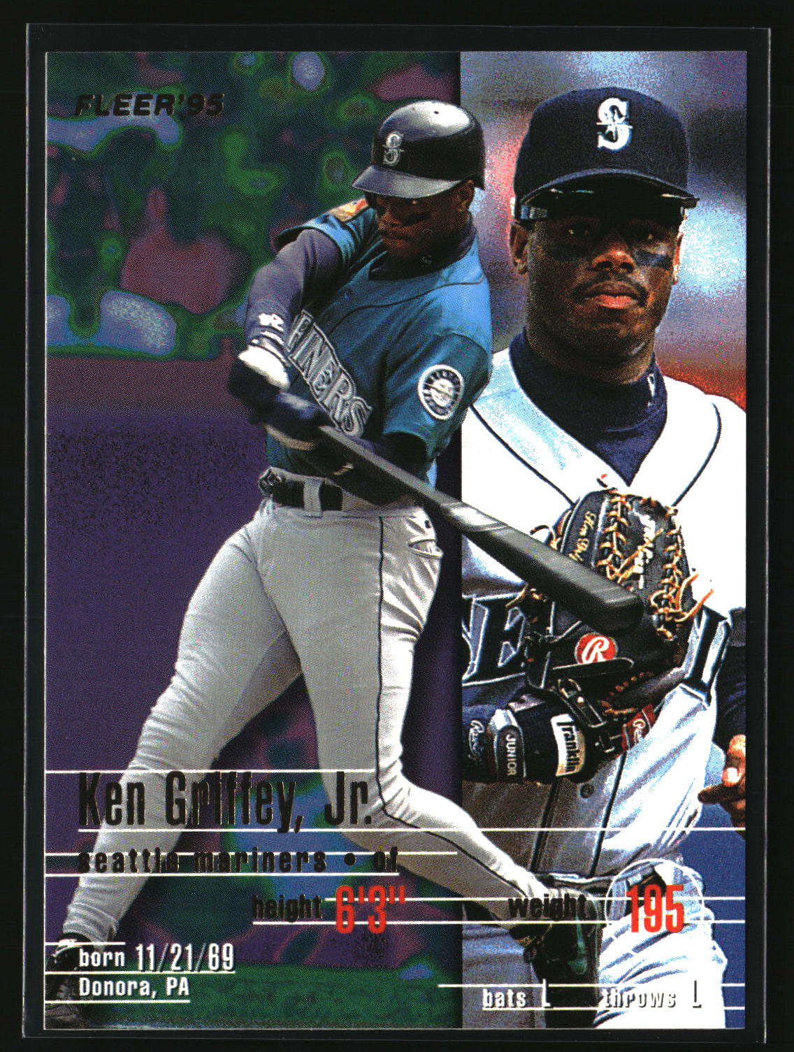 Ken Griffey, Jr. 1995 Fleer #269
