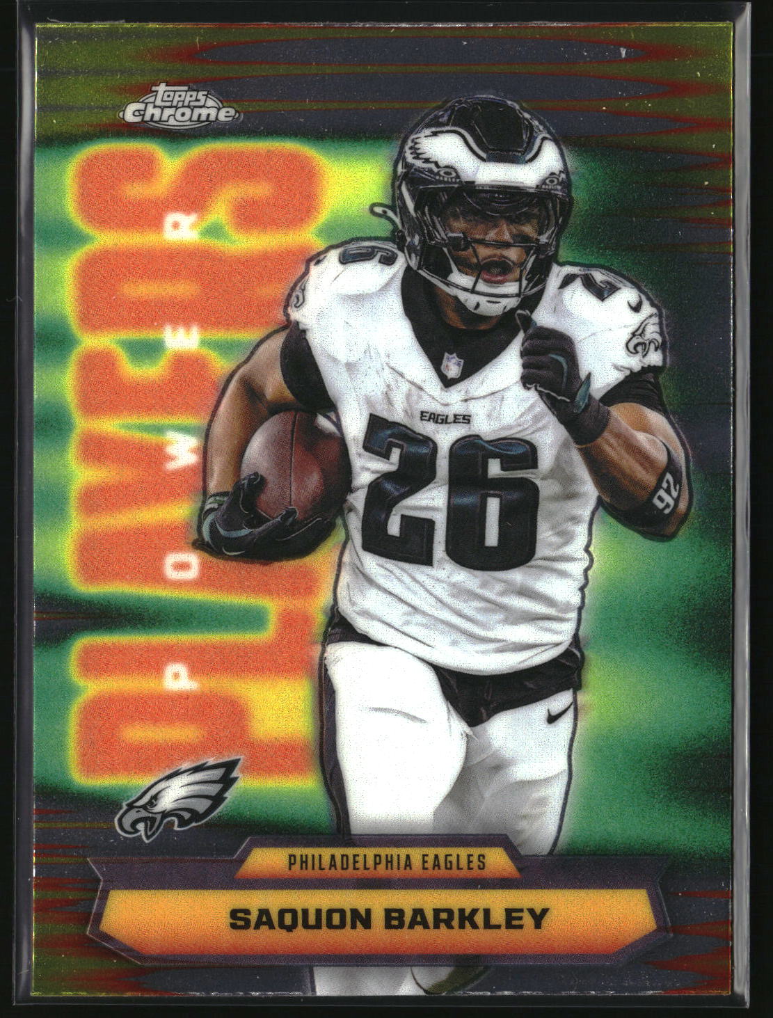Saquon Barkley 2025 Topps Chrome Power Players #PP-13
