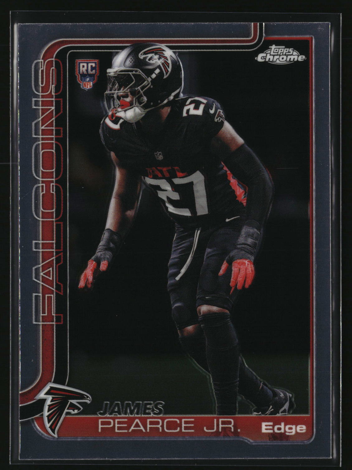 James Pearce Jr. 2025 Topps Chrome #351
