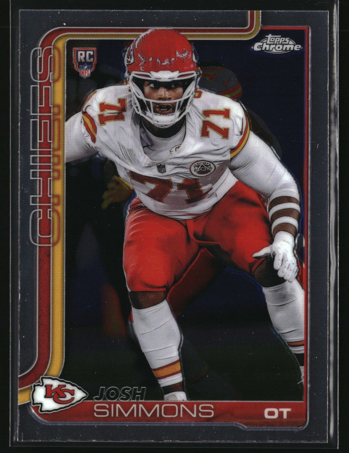 Josh Simmons 2025 Topps Chrome #304