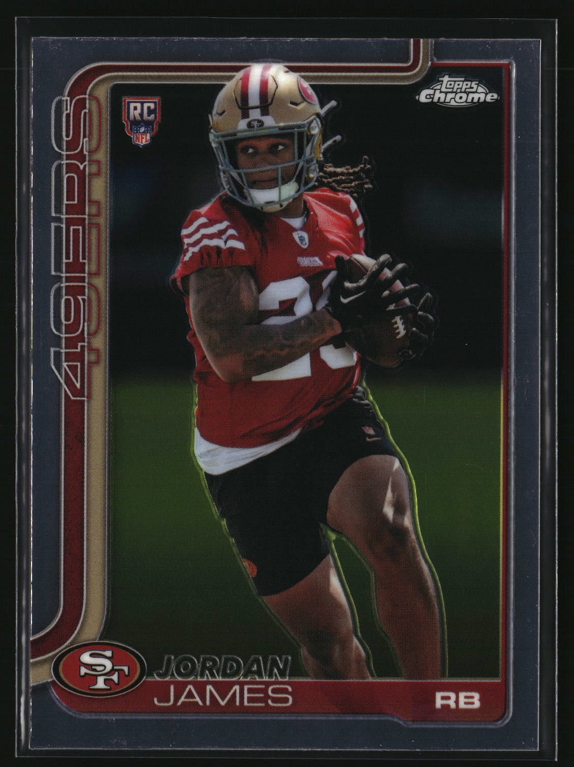 Jordan James 2025 Topps Chrome #329