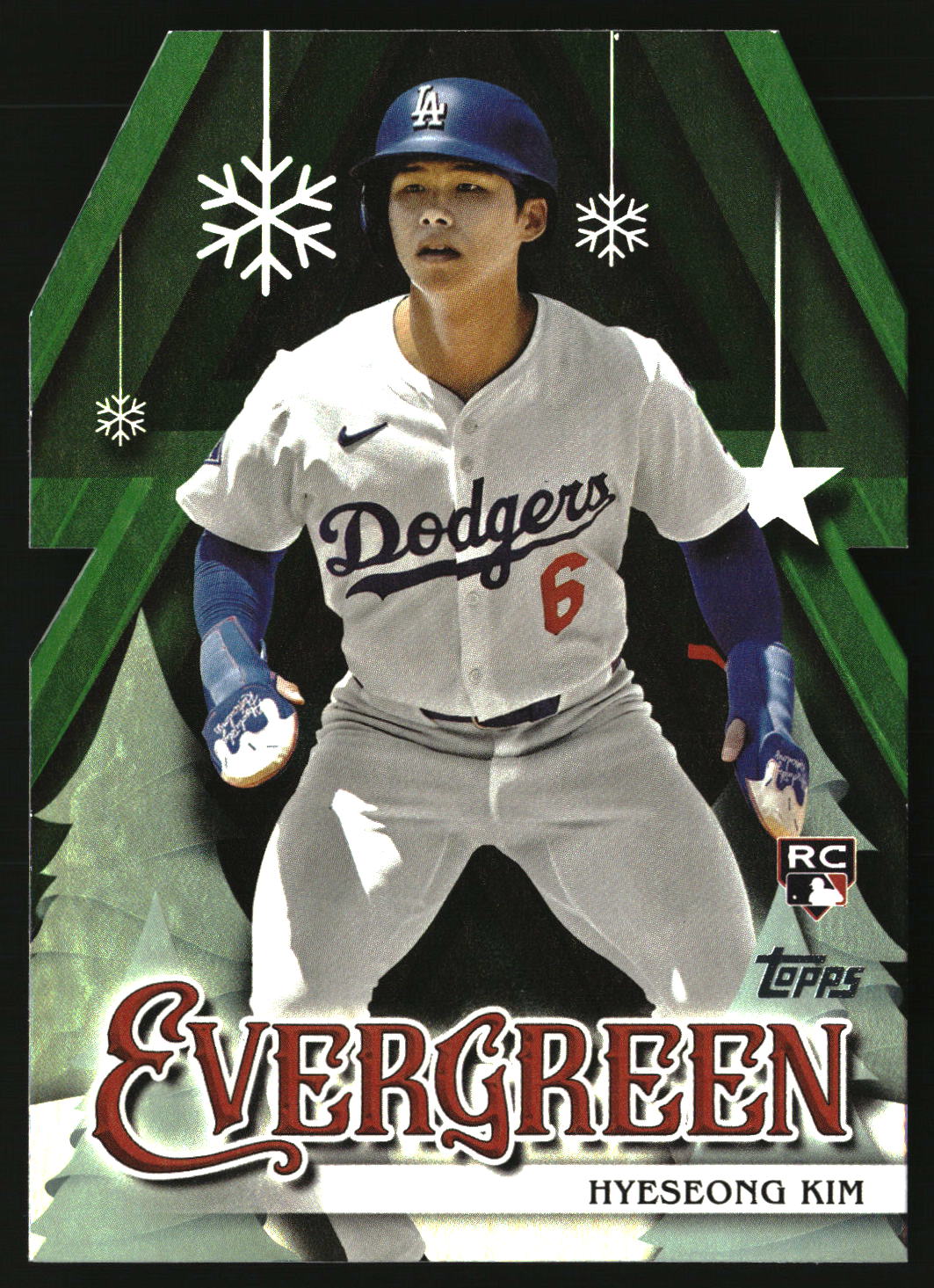Hyeseong Kim 2025 Topps Holiday Evergreen #E-2