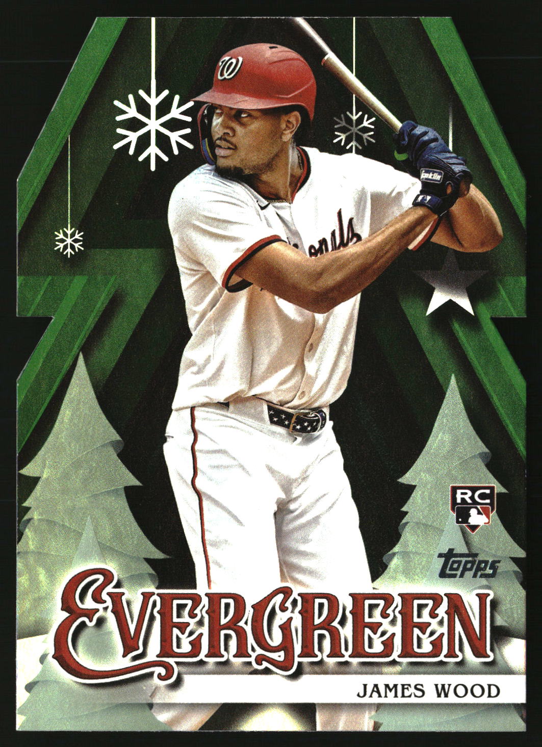 James Wood 2025 Topps Holiday Evergreen #E-5
