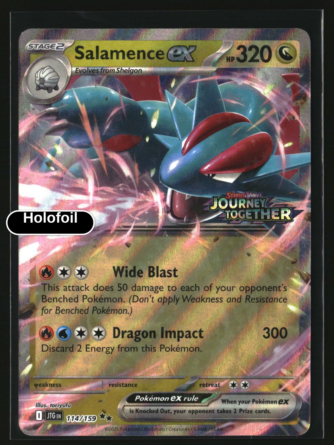 Salamence ex - 114/159