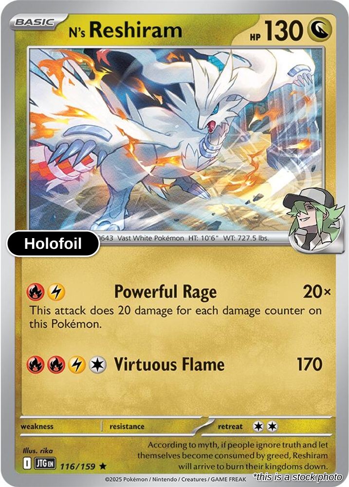N's Reshiram - 116/159