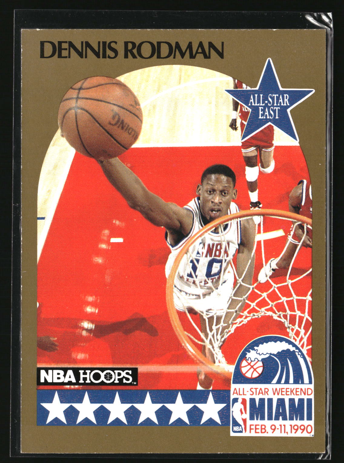 Dennis Rodman 1990-91 Hoops #10