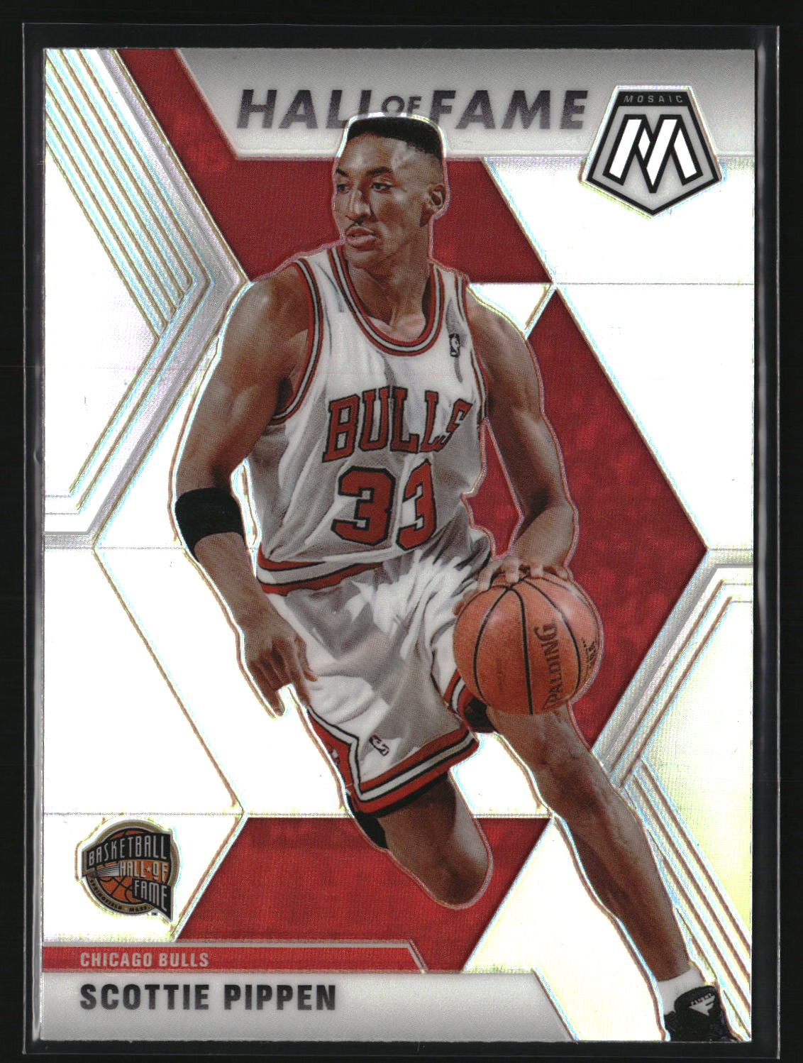 Scottie Pippen 2019-20 Panini Mosaic Silver Prizm #292